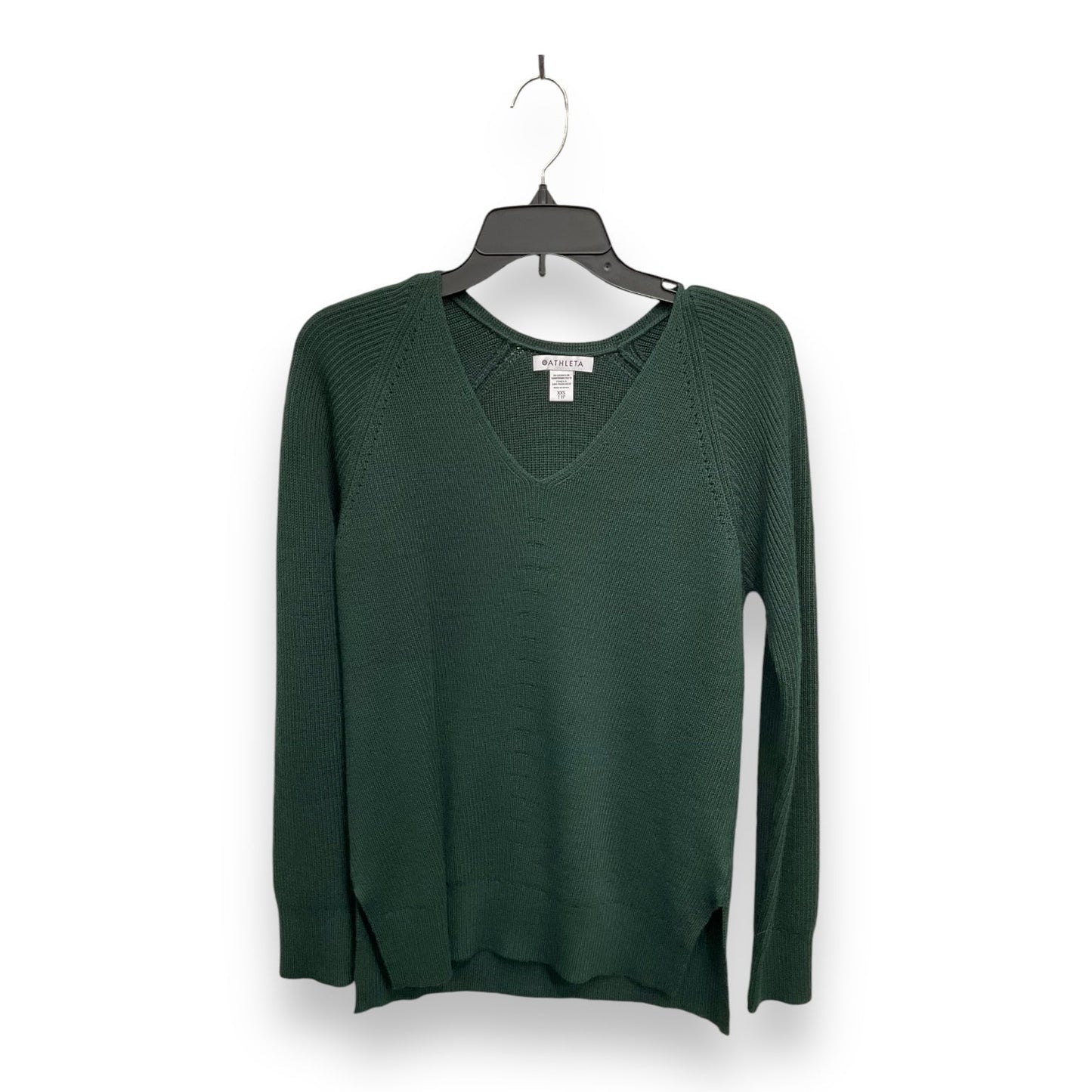 Sweater By Athleta In Green, Size: Xxs