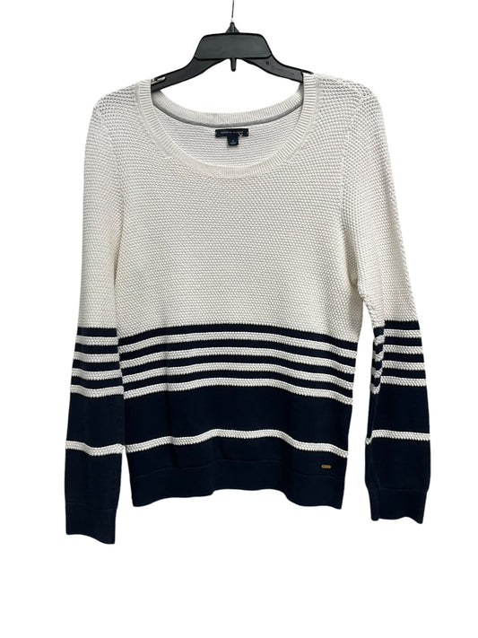 Sweater By Tommy Hilfiger In Striped Pattern, Size: M