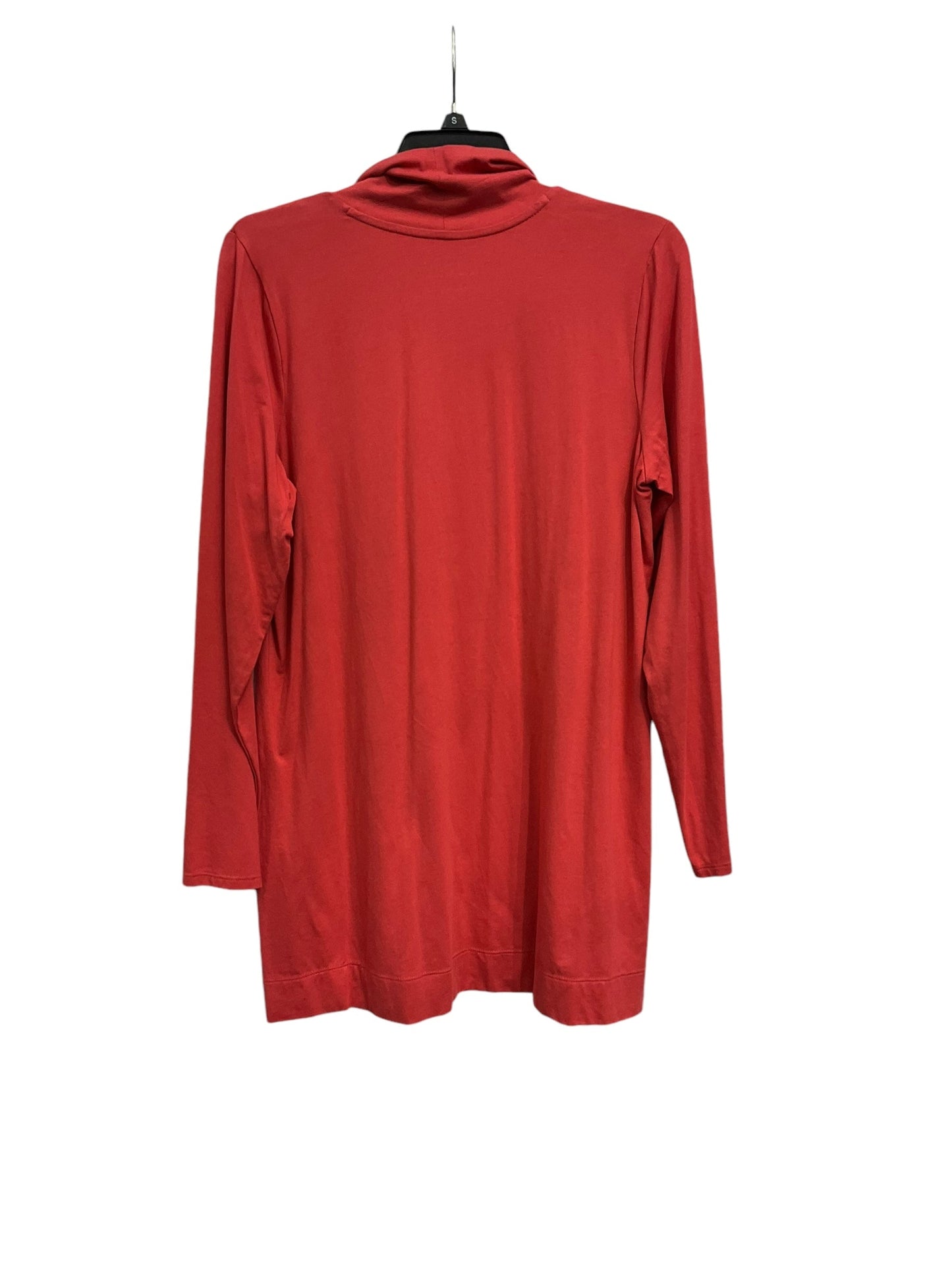 Top Long Sleeve Basic By J. Jill In Coral, Size: M