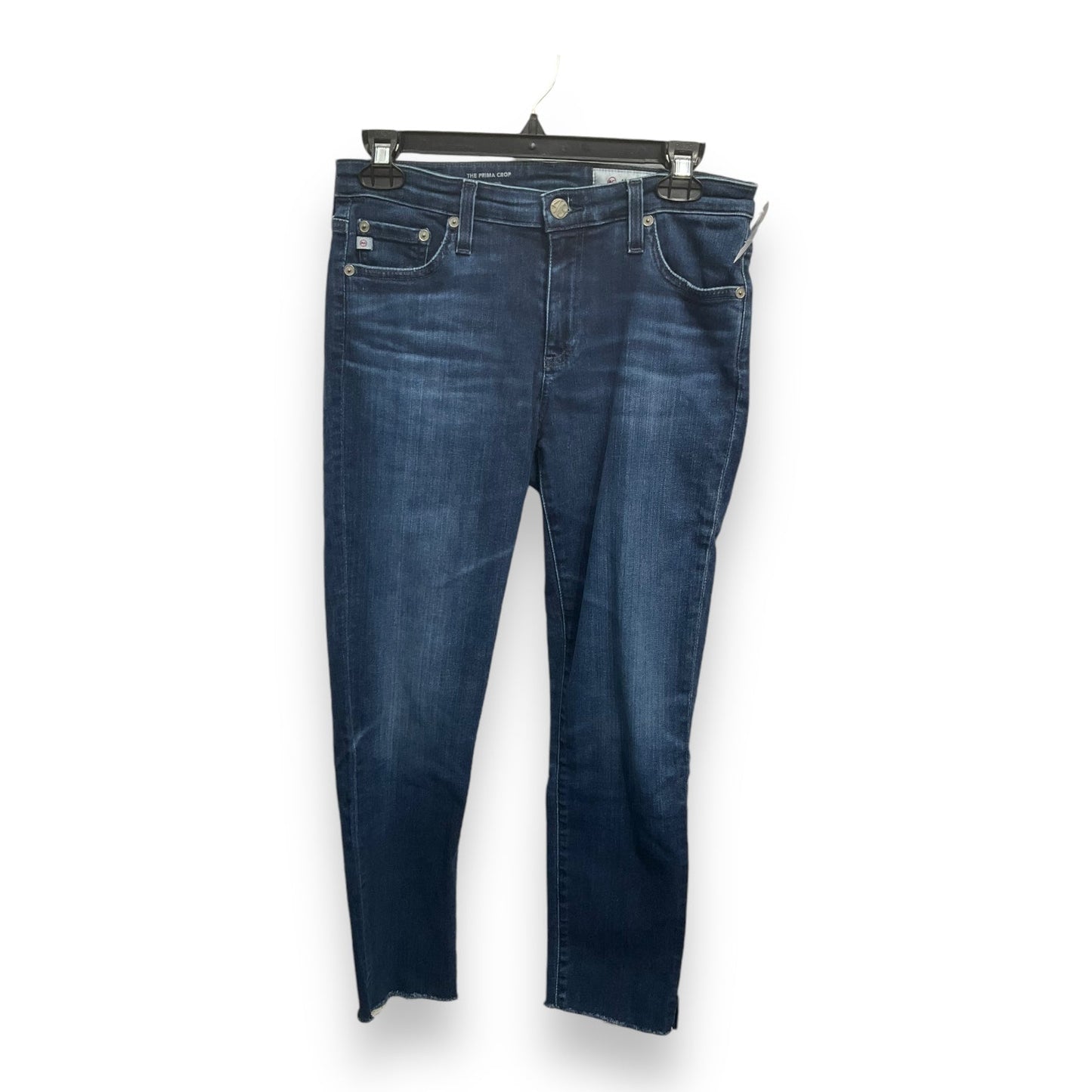 Jeans Skinny By Adriano Goldschmied In Blue Denim, Size: 8