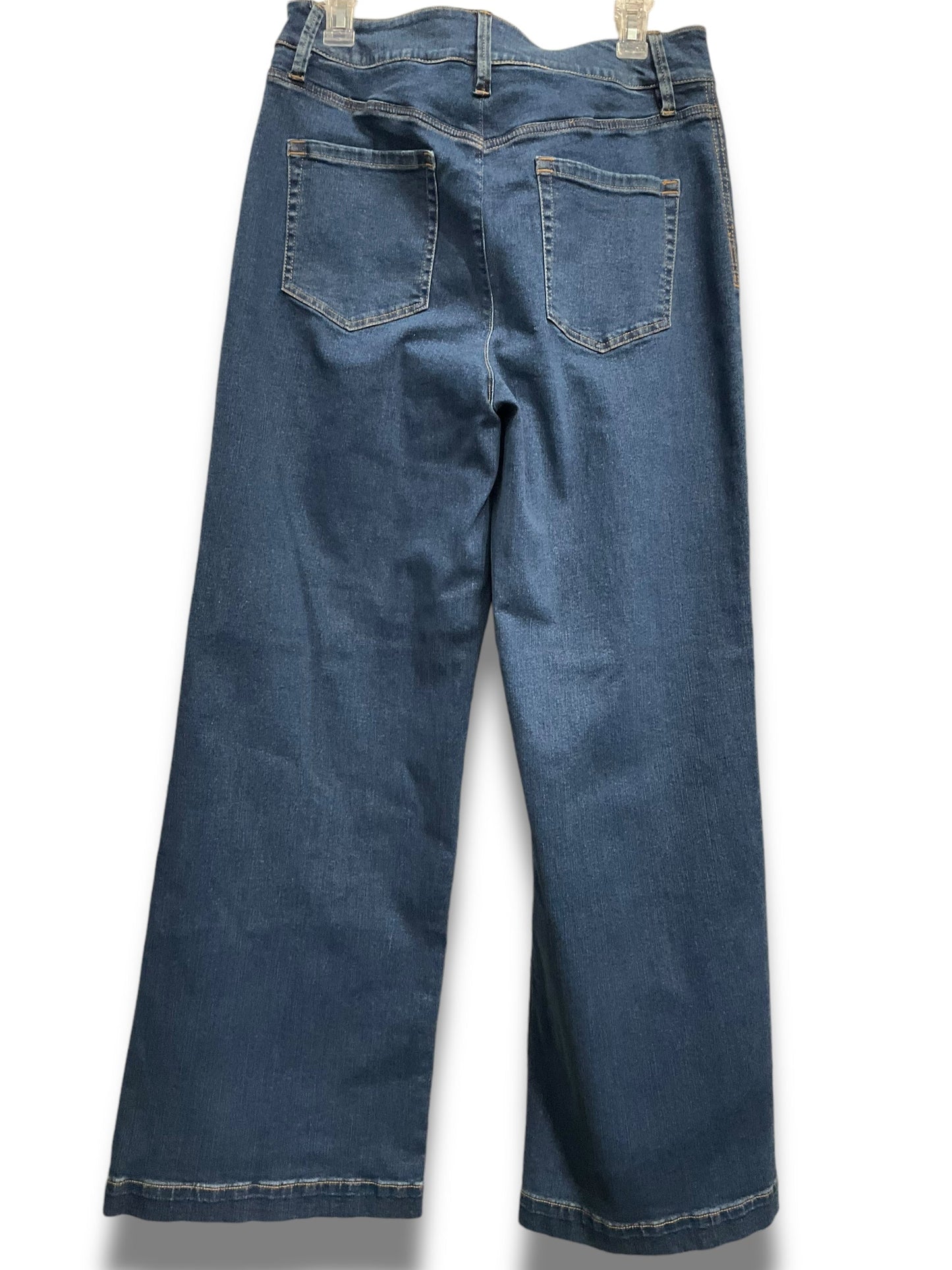 Jeans Wide Leg By Inc In Blue Denim, Size: 14