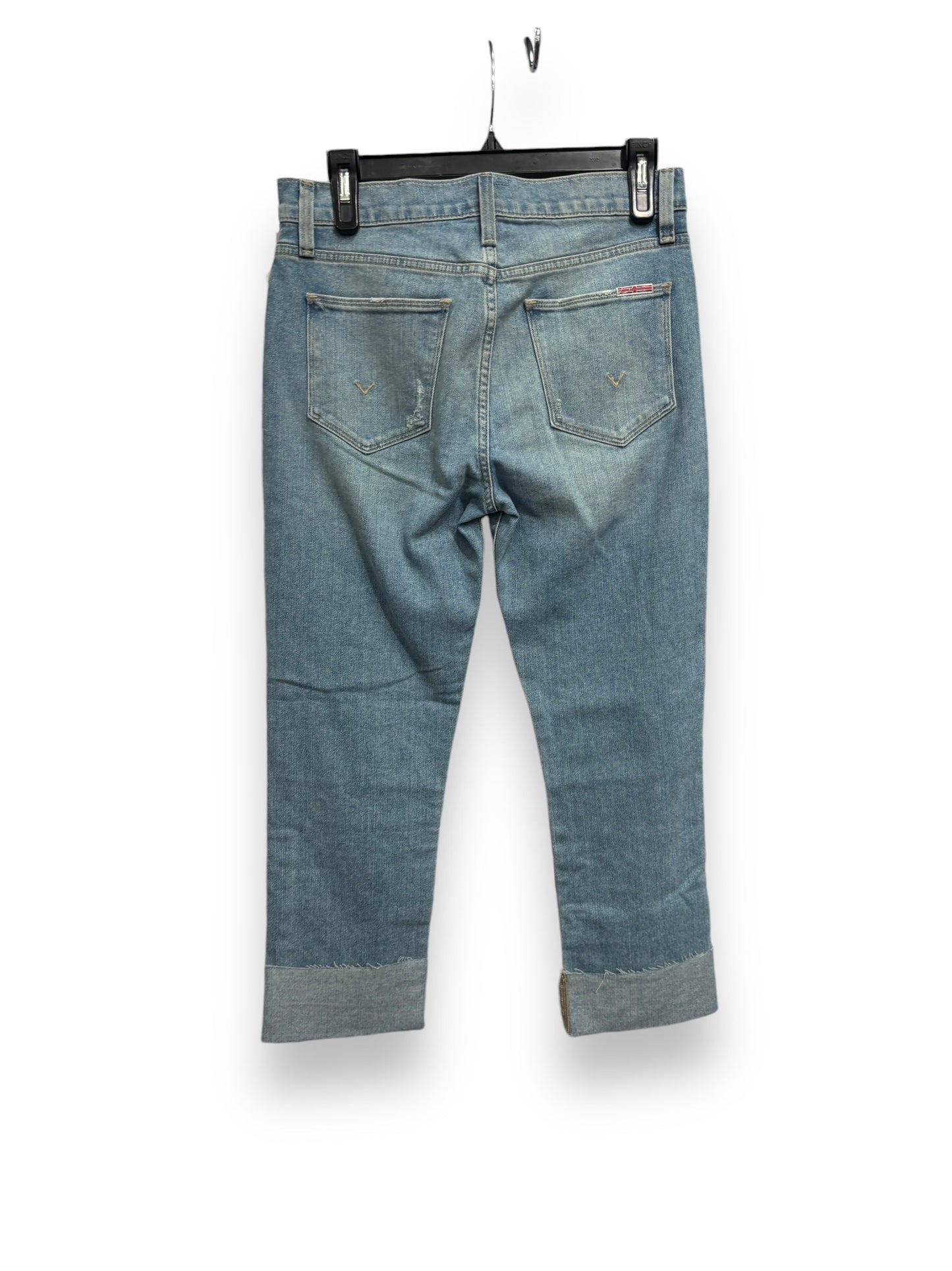 Jeans Straight By Hudson In Blue Denim, Size: 4