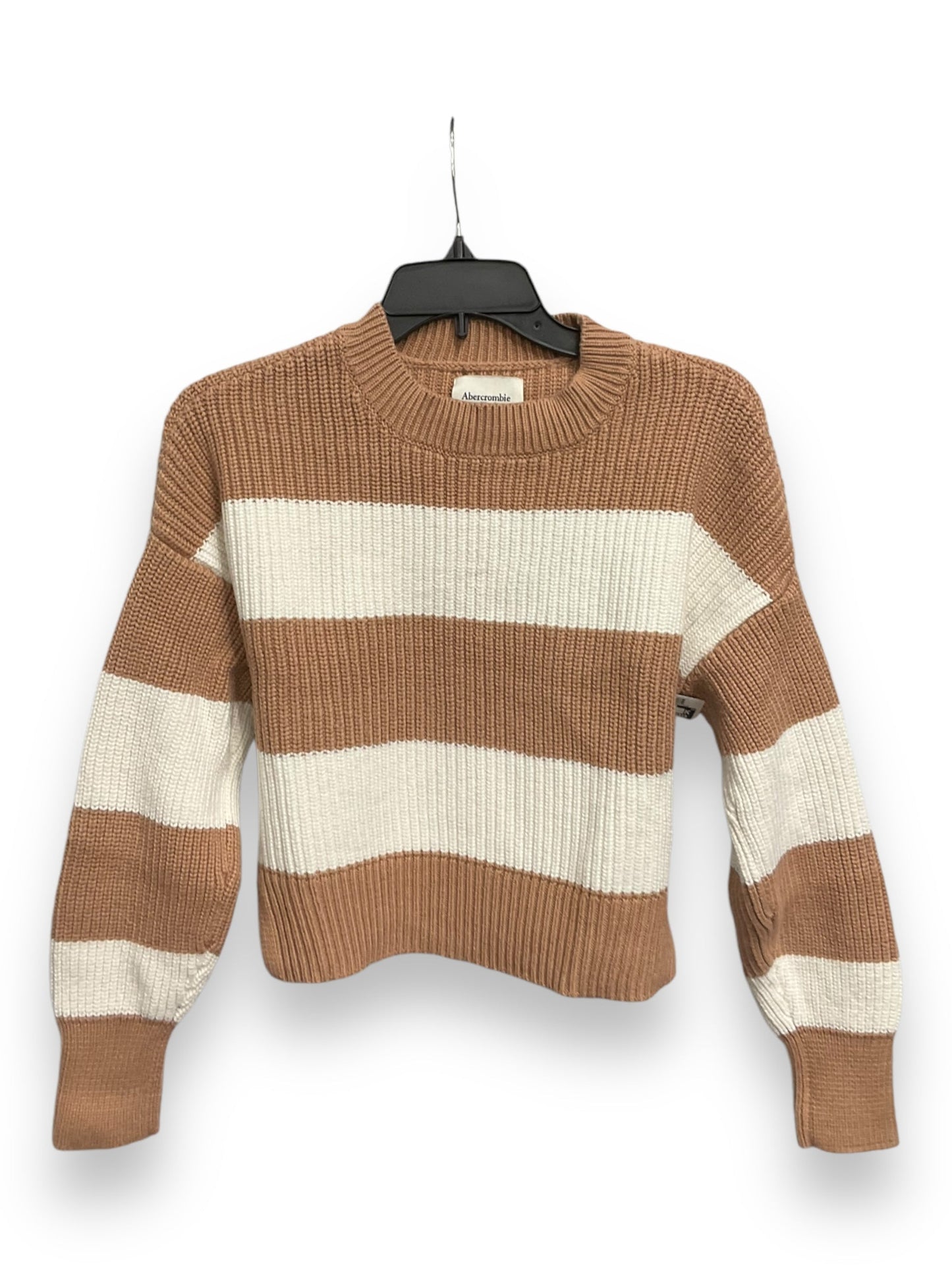 Sweater By Abercrombie And Fitch In Striped Pattern, Size: S