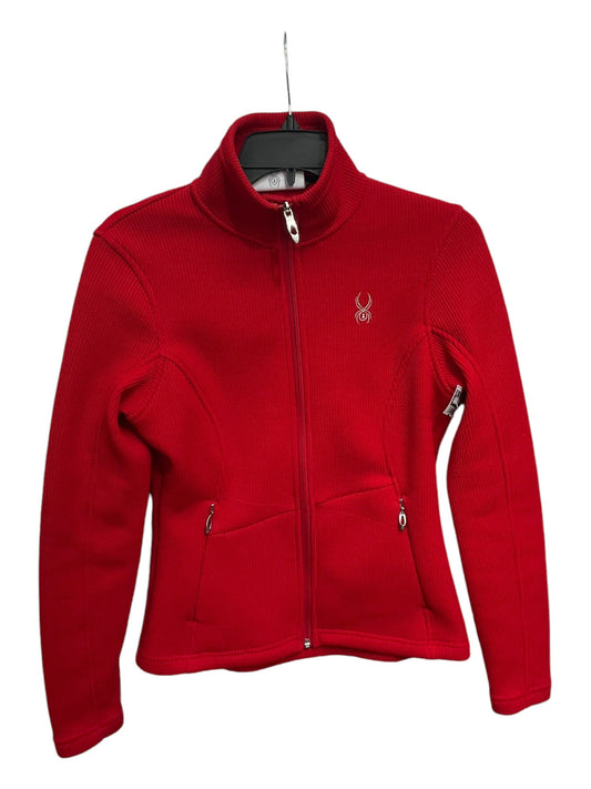 Jacket Fleece By Spyder In Red, Size: Sp