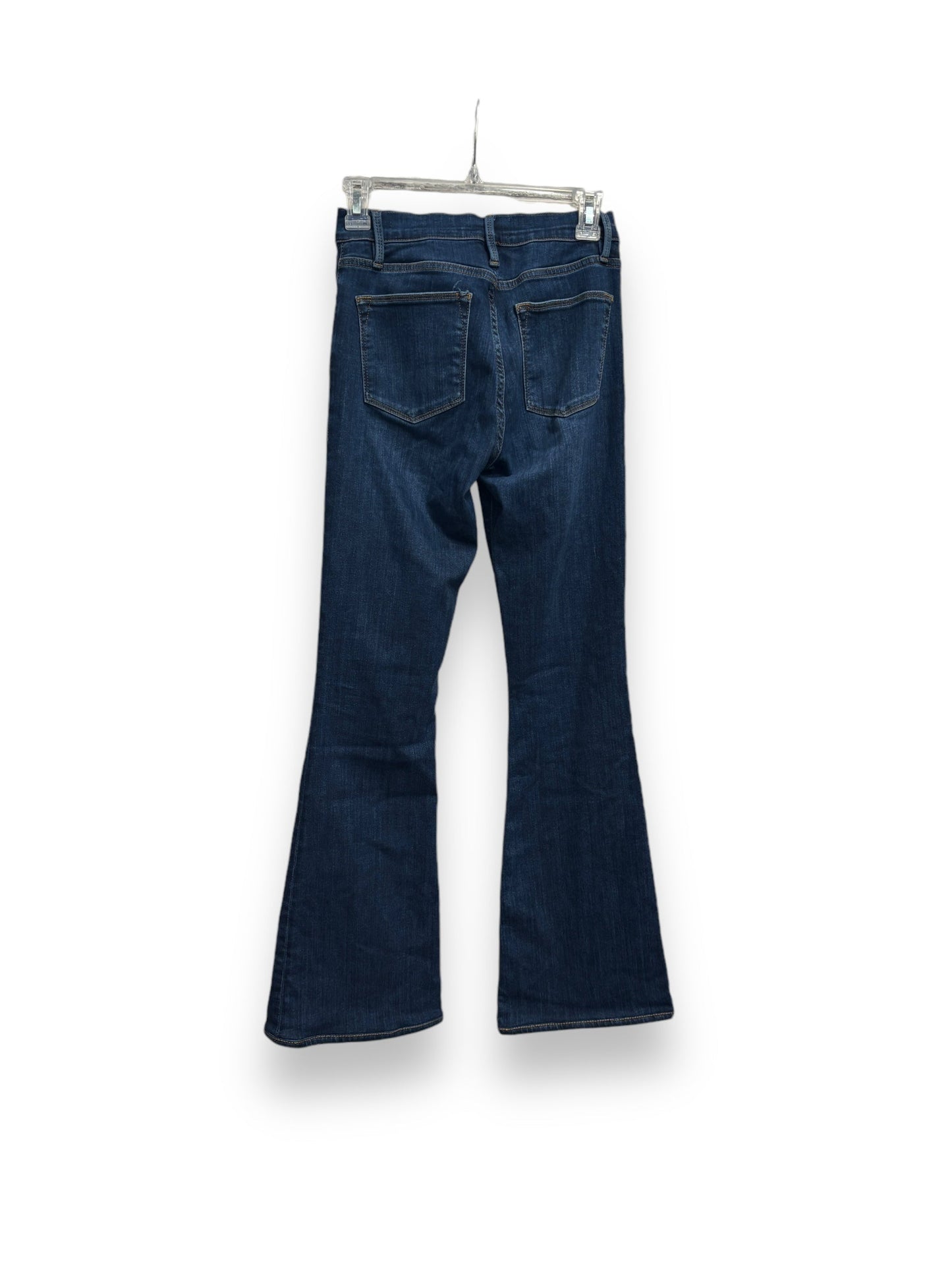 Jeans Flared By Frame In Blue Denim, Size: 4