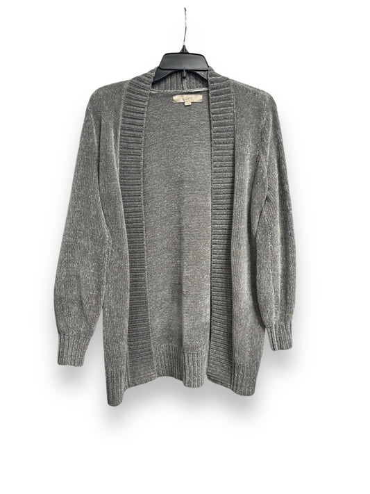 Cardigan By Loft In Grey, Size: S