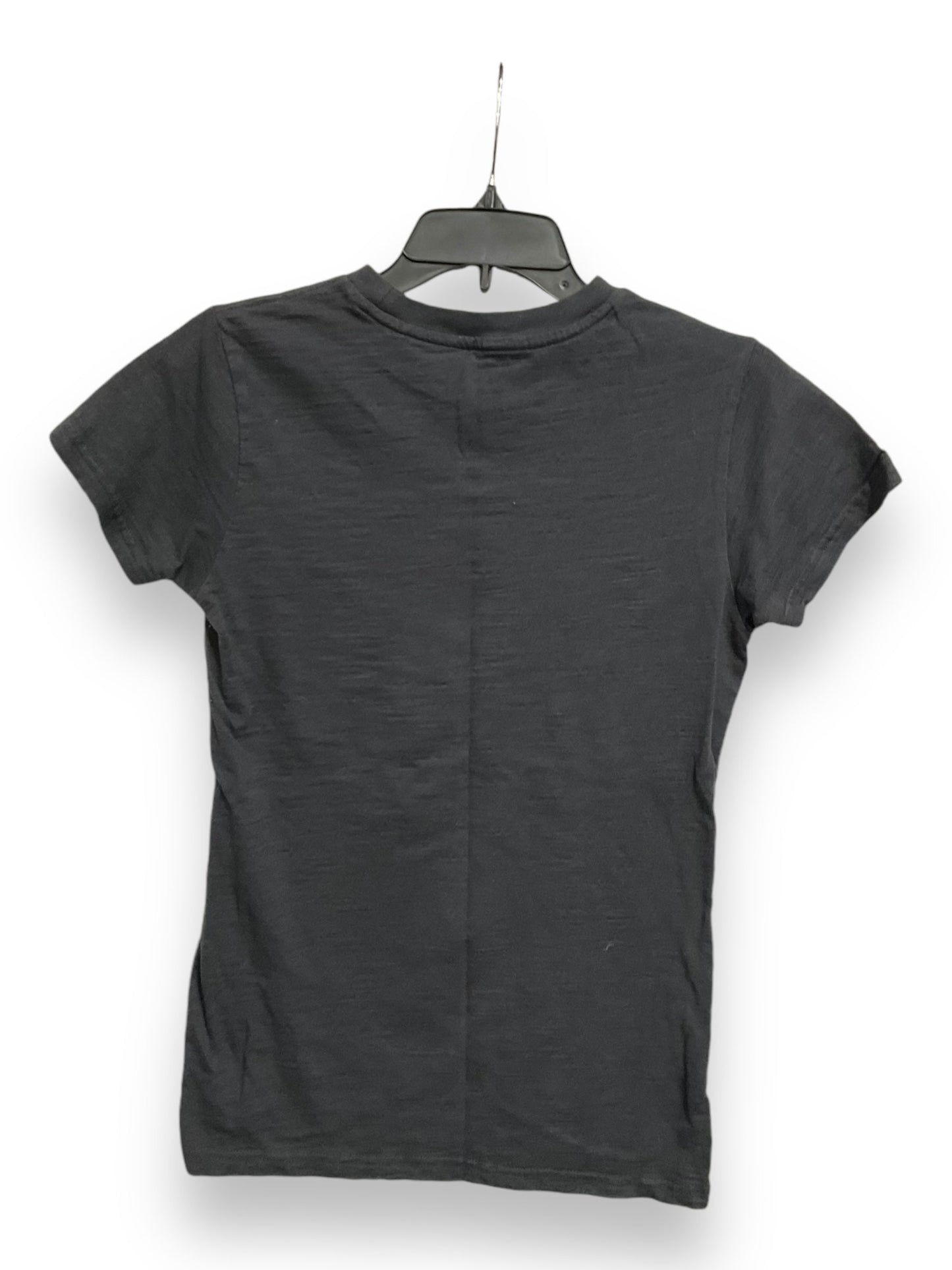 Top Short Sleeve By Clothes Mentor In Grey, Size: M