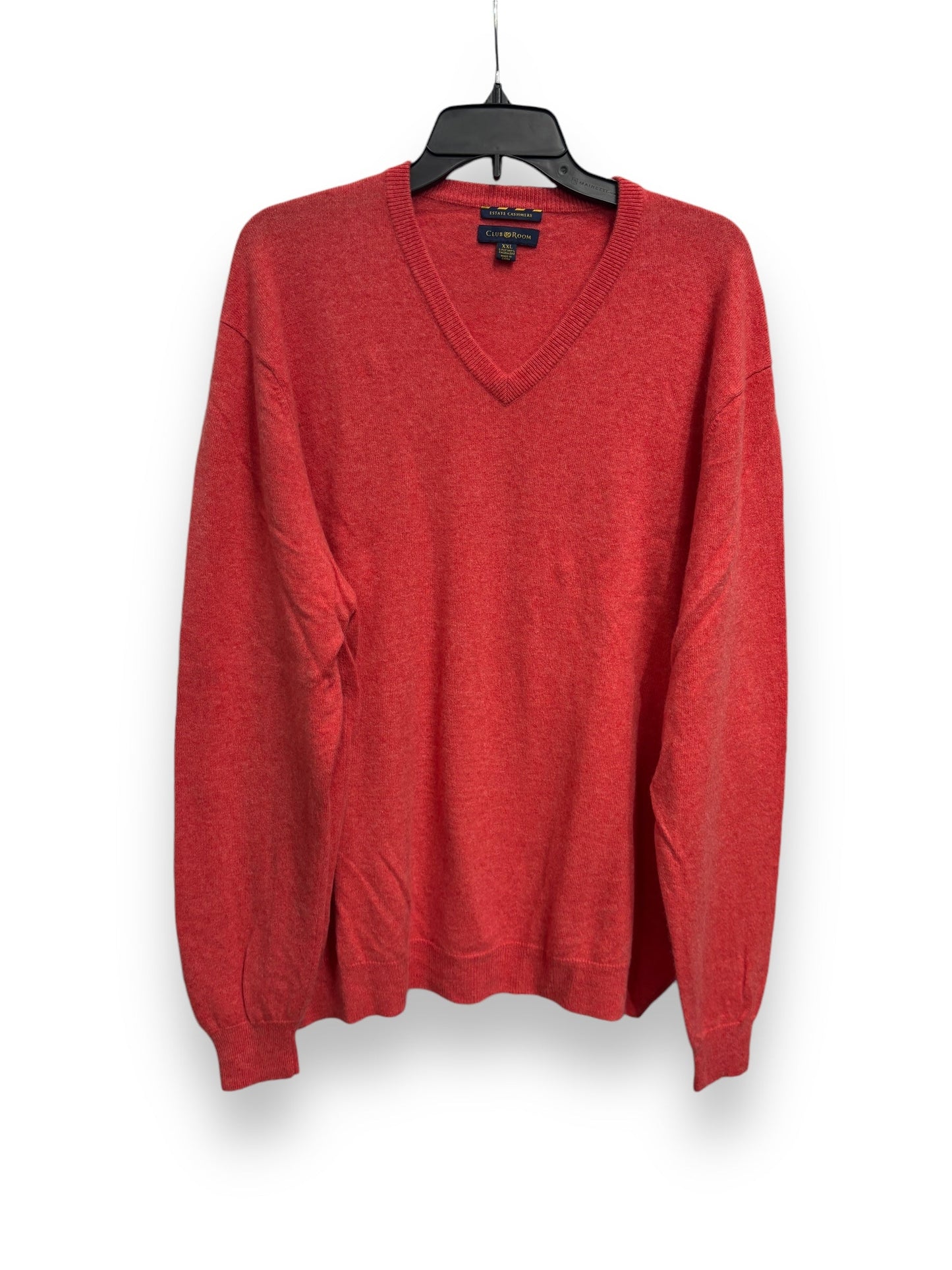 Sweater Cashmere By Club Room In Red, Size: Xxl