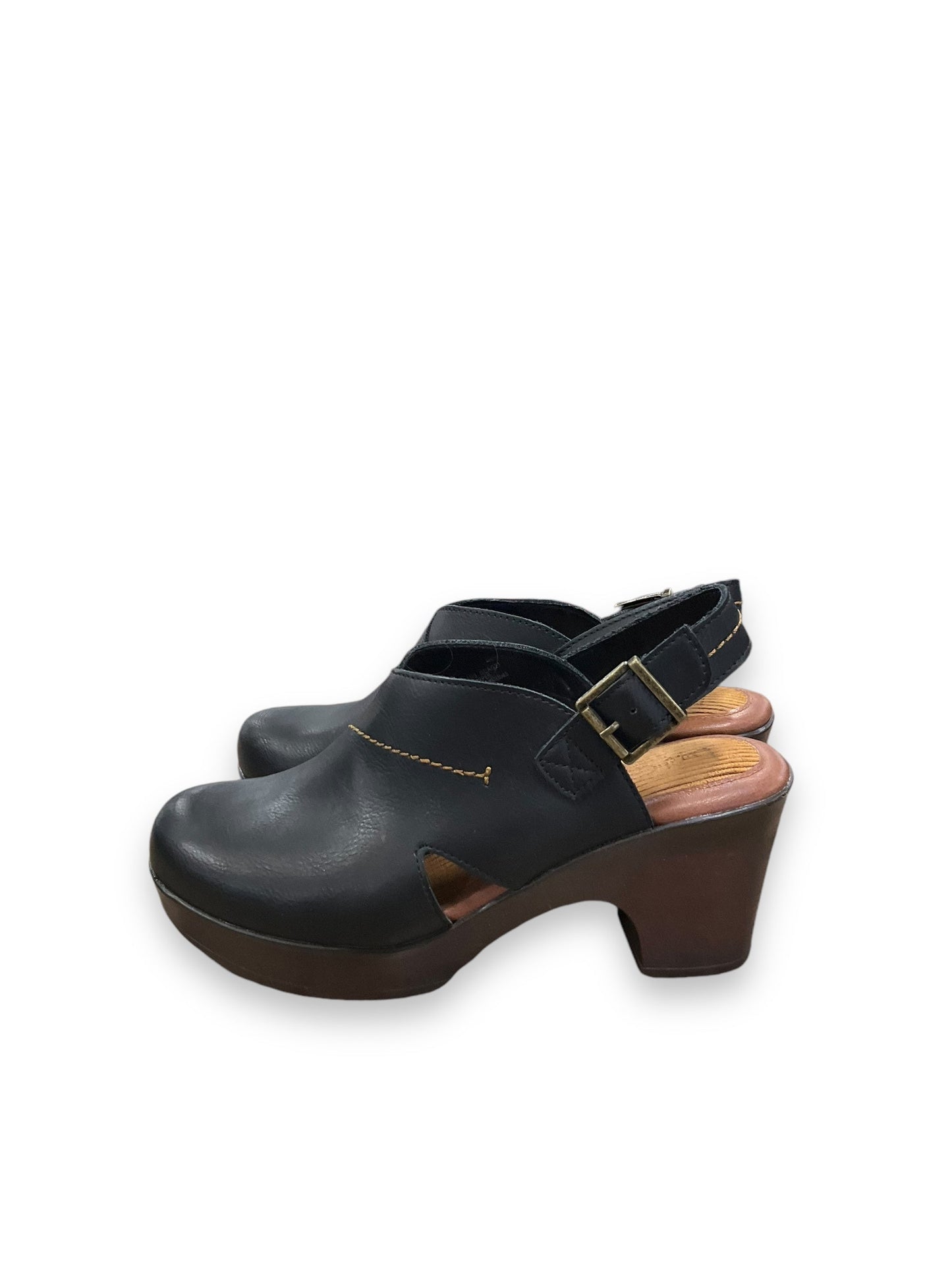 Shoes Heels Block By Boc In Black, Size: 9