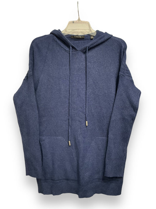 Sweatshirt Hoodie By Cyrus Knits In Blue, Size: S