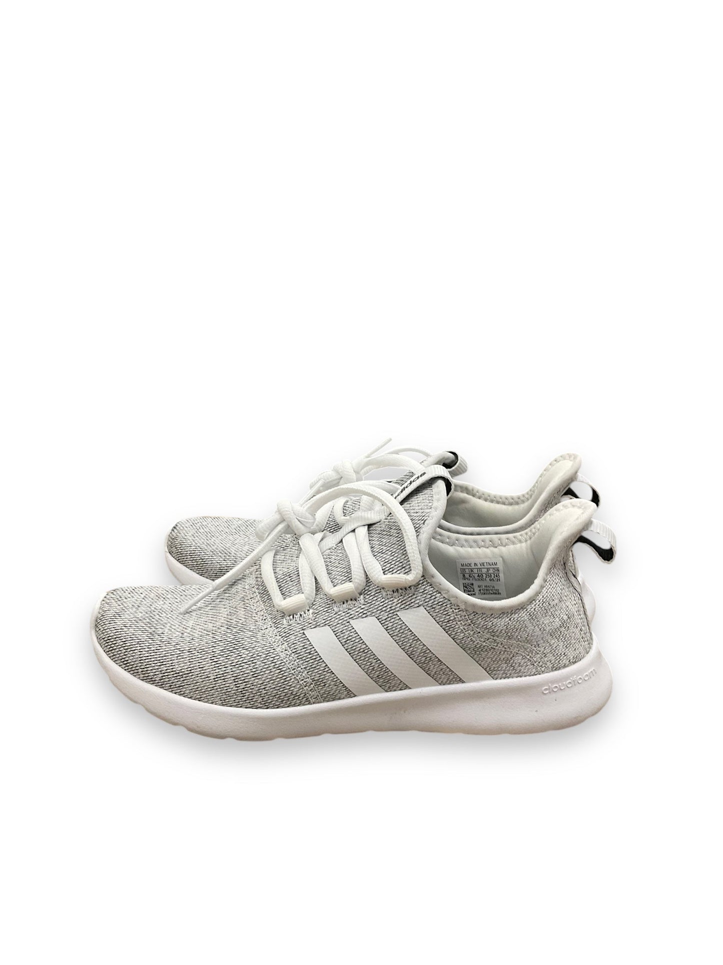 Shoes Athletic By Adidas In Grey & White, Size: 8