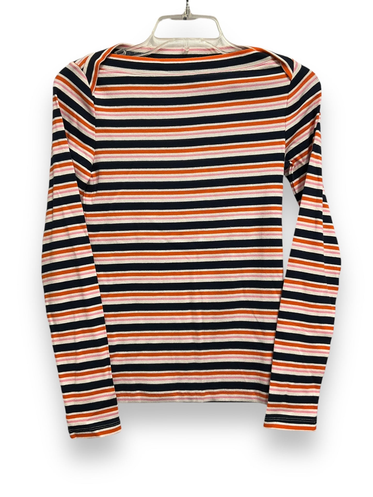 Top Long Sleeve By Loft In Striped Pattern, Size: Xs