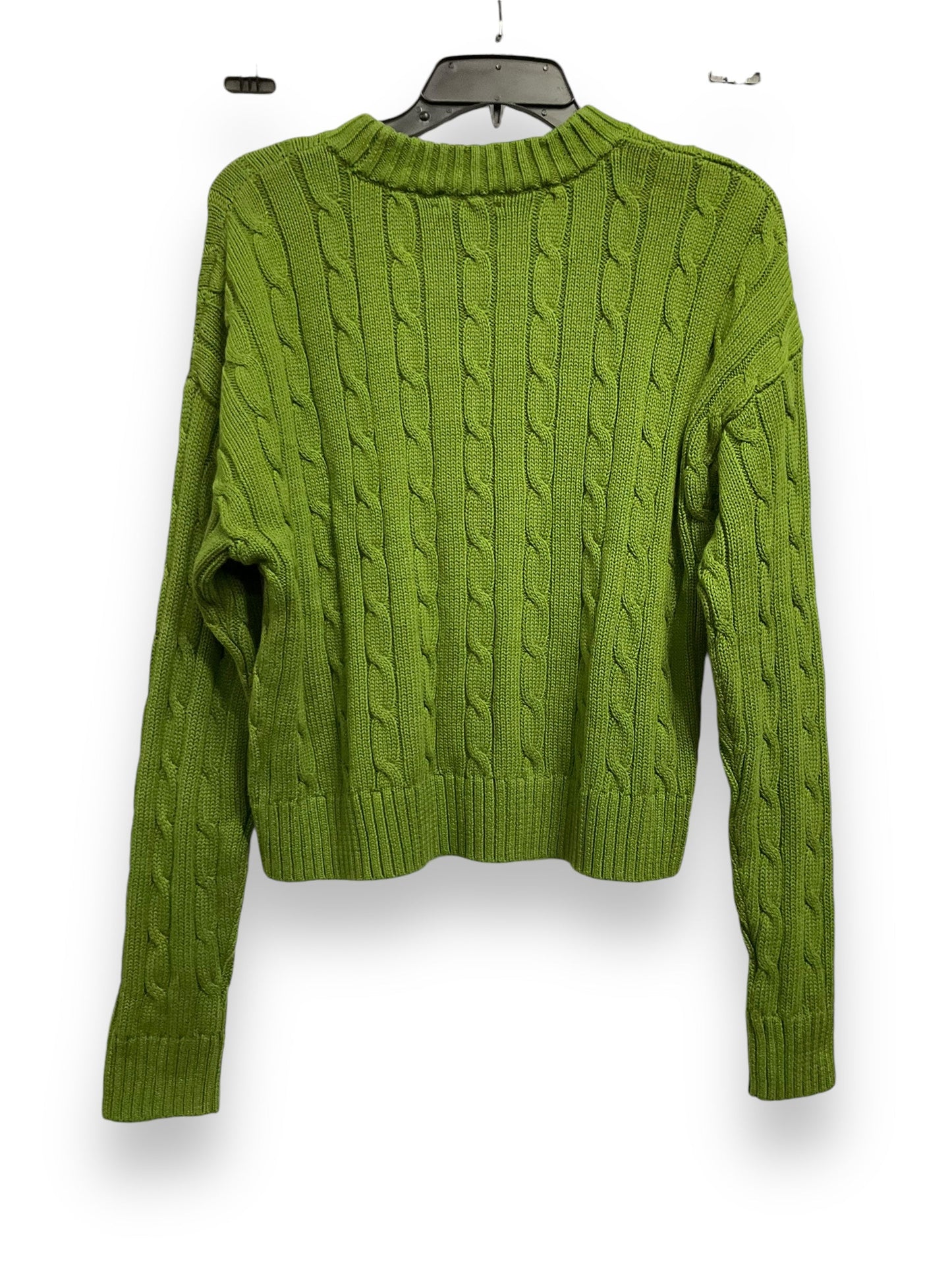 Sweater By Gap In Green, Size: L