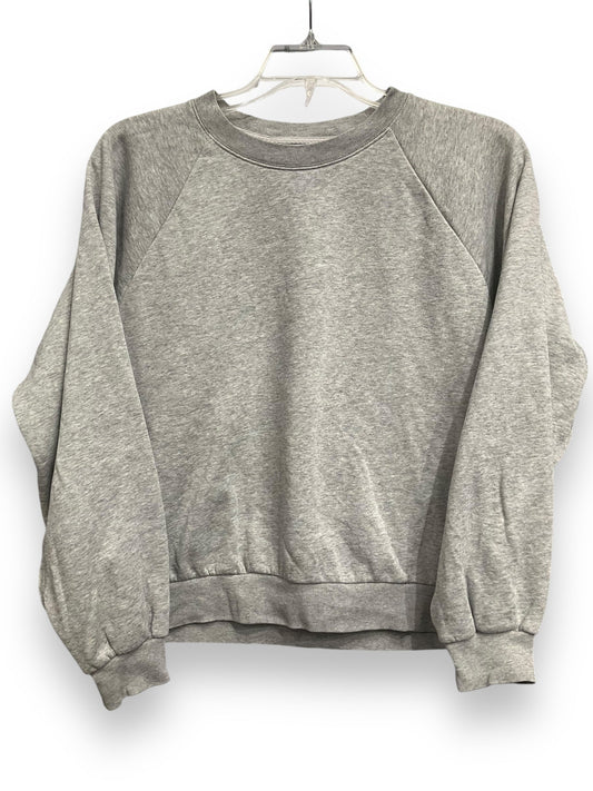 Sweatshirt Crewneck By Gap In Grey, Size: M