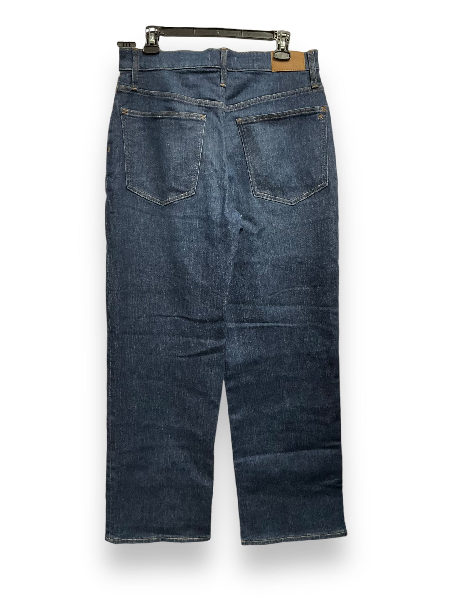 Jeans Wide Leg By Madewell In Blue Denim, Size: 10