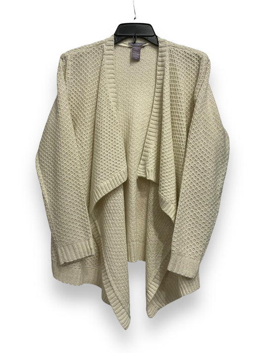 Cardigan By Laura Scott In Cream, Size: M