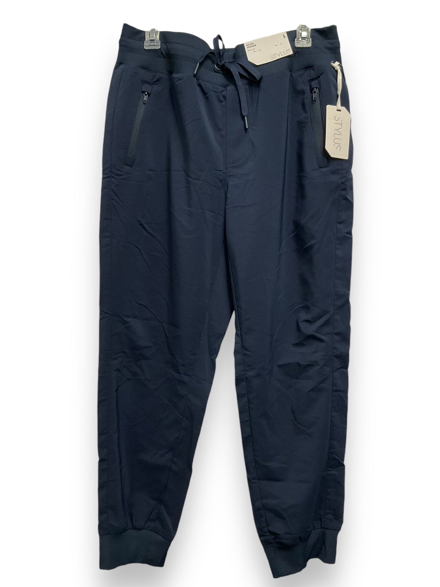 Pants Joggers By Stylus In Navy, Size: L