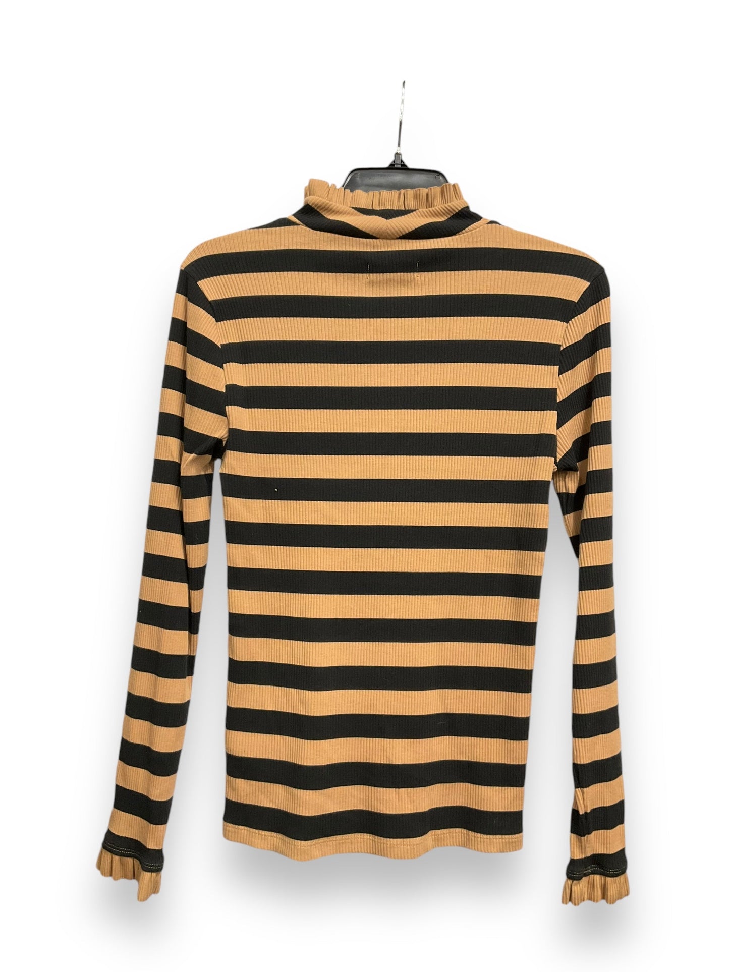 Top Long Sleeve By J. Crew In Striped Pattern, Size: M