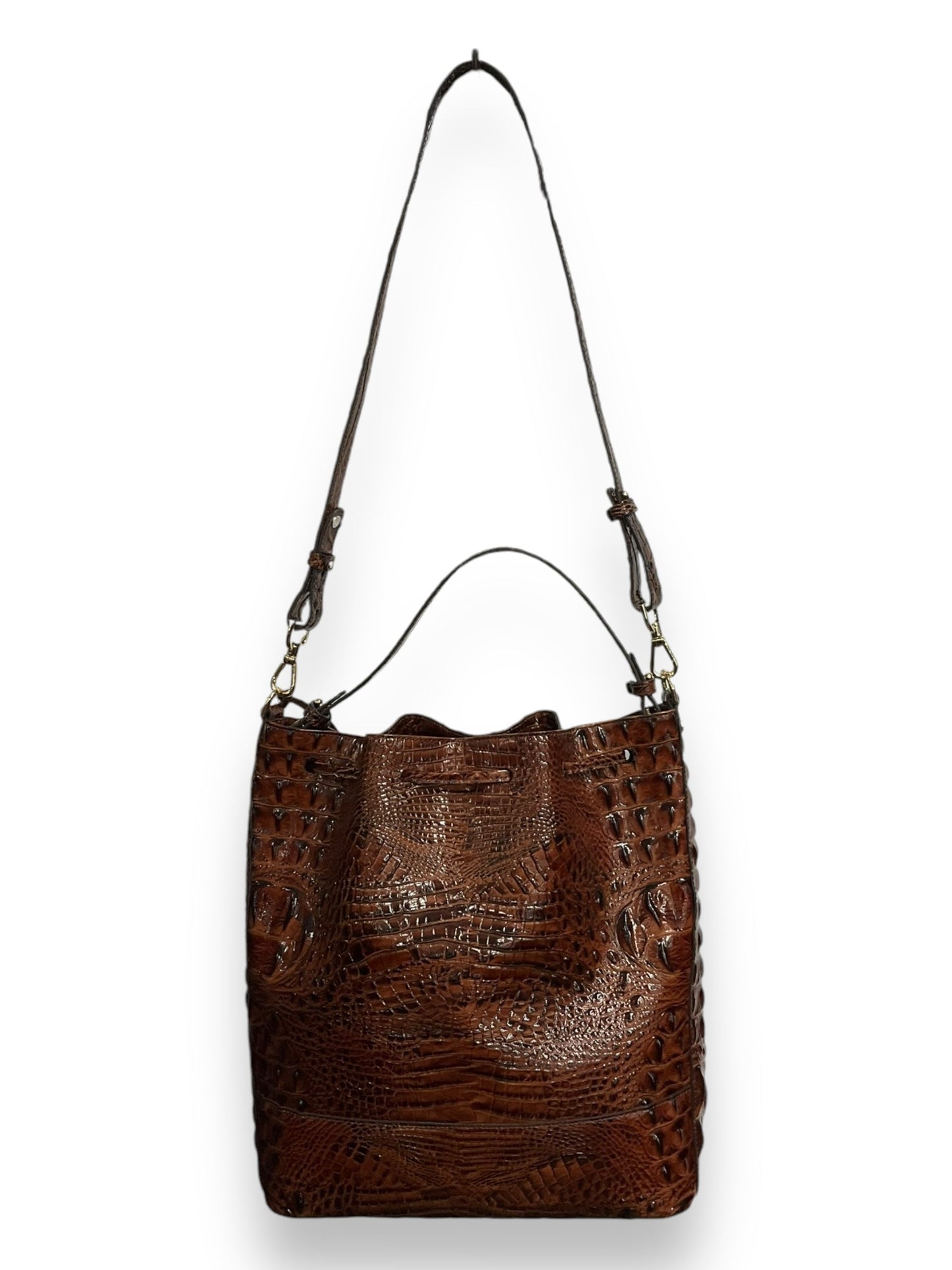 Tote Designer By Brahmin, Size: Large