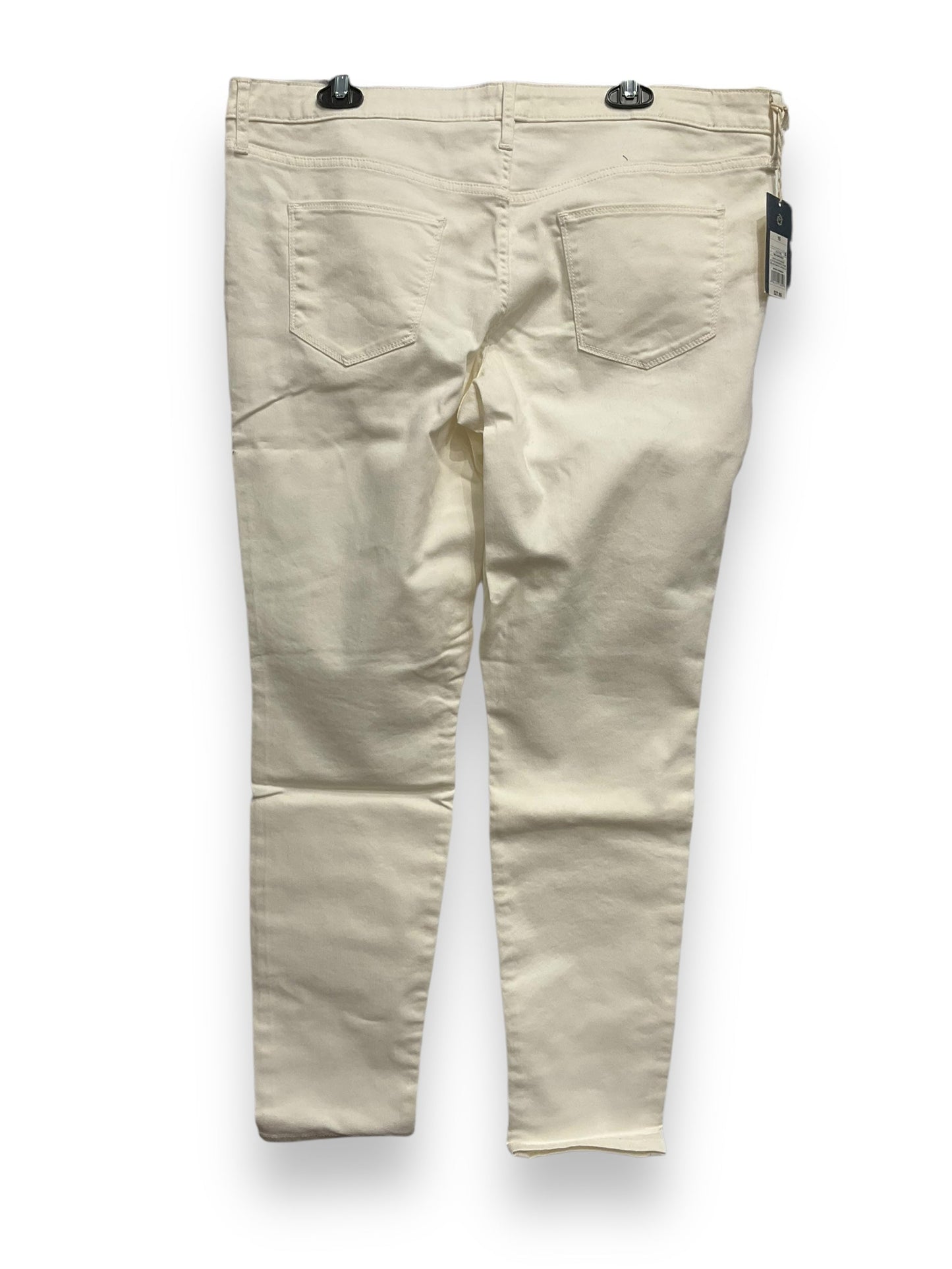 Jeans Skinny By Universal Thread In White, Size: 16