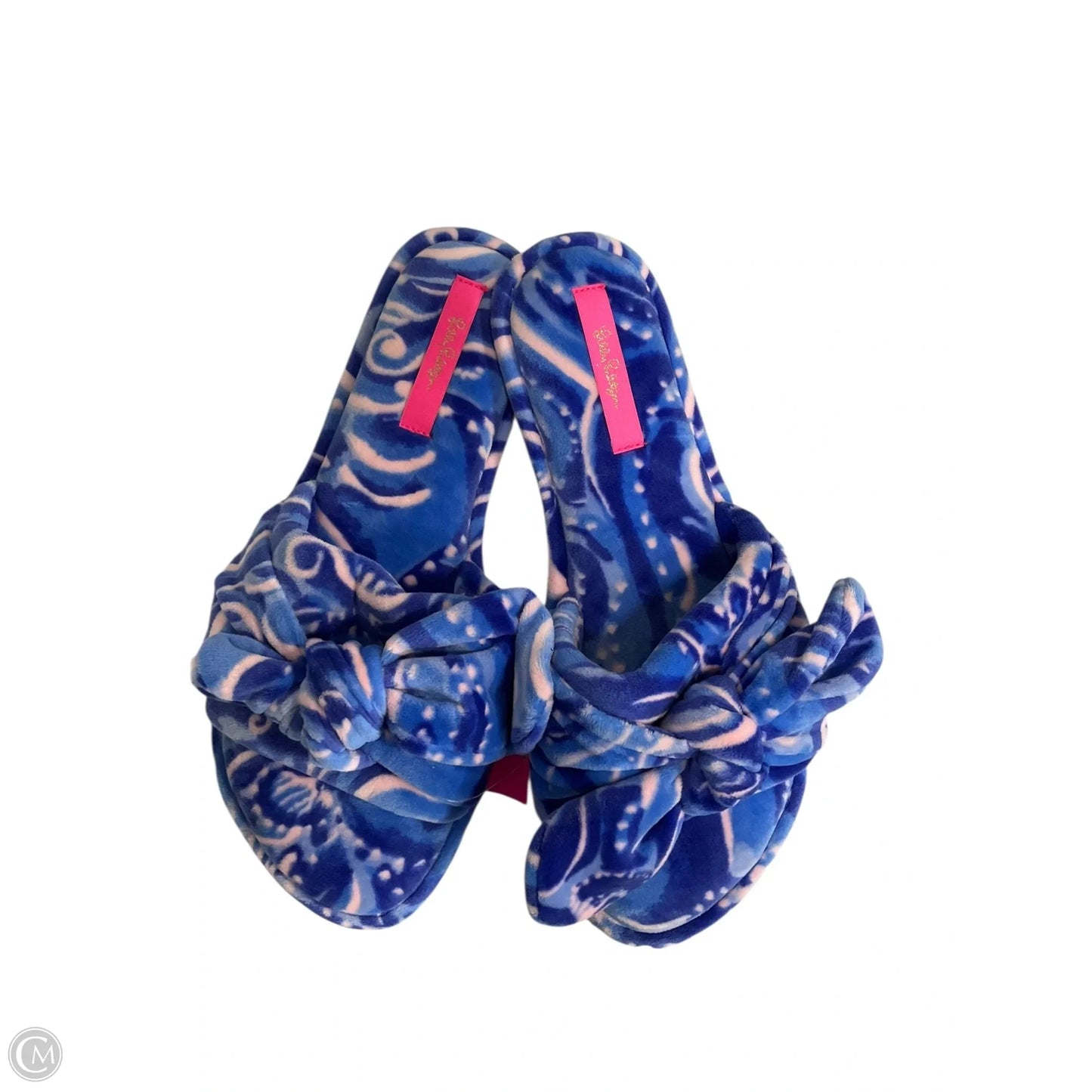 Slippers Designer By Lilly Pulitzer In Blue