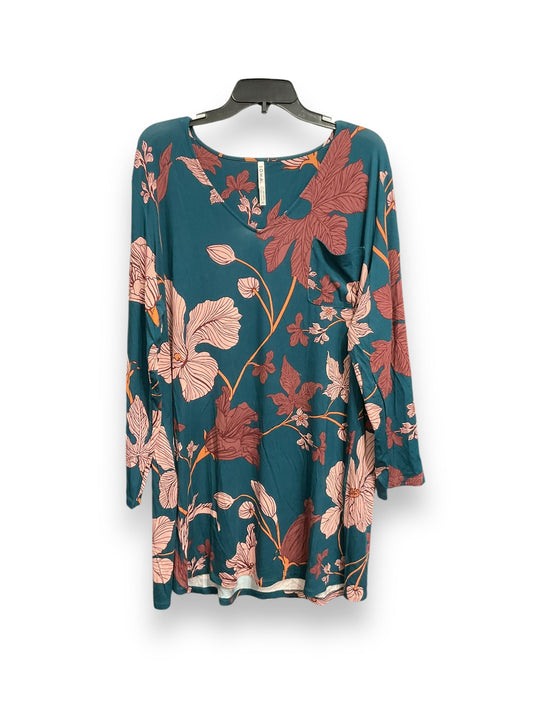 Top Long Sleeve By Soma In Multi-colored, Size: Xxl