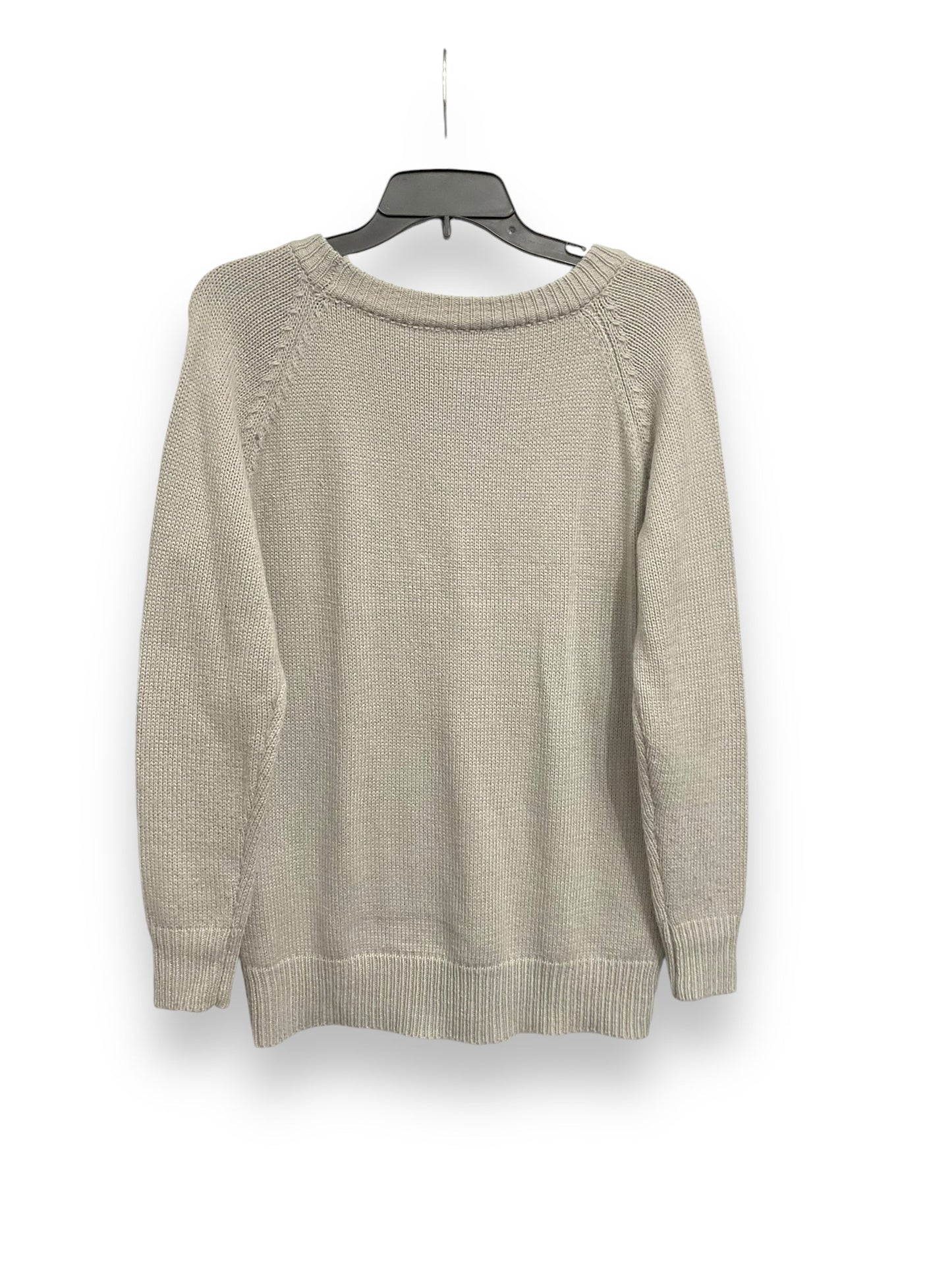 Sweater By Clothes Mentor In Grey, Size: M