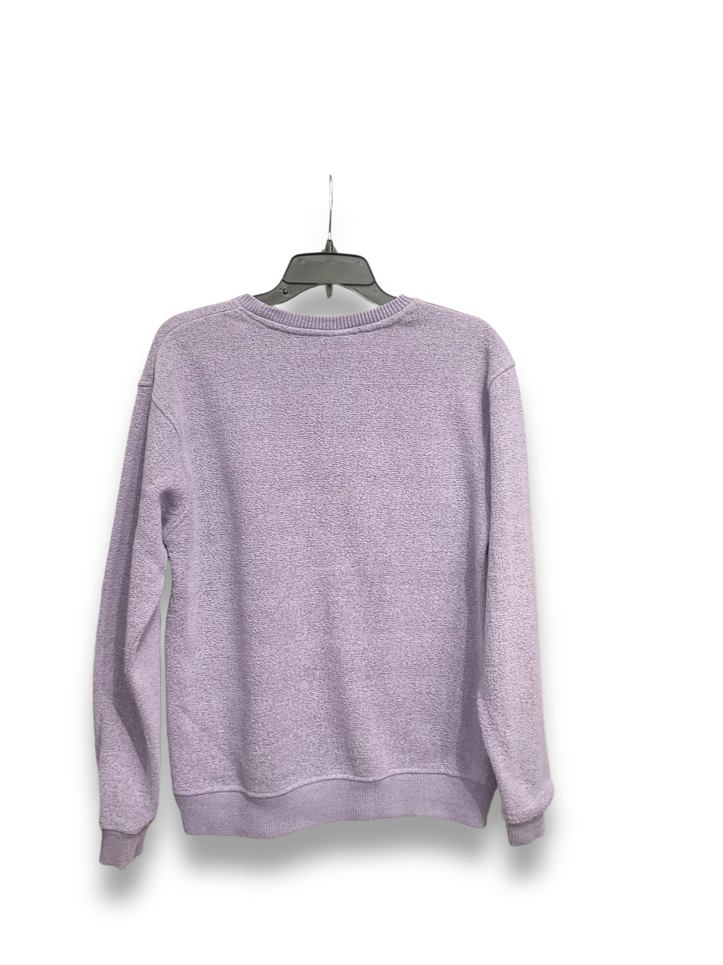 Sweatshirt Crewneck By Clothes Mentor In Purple, Size: M