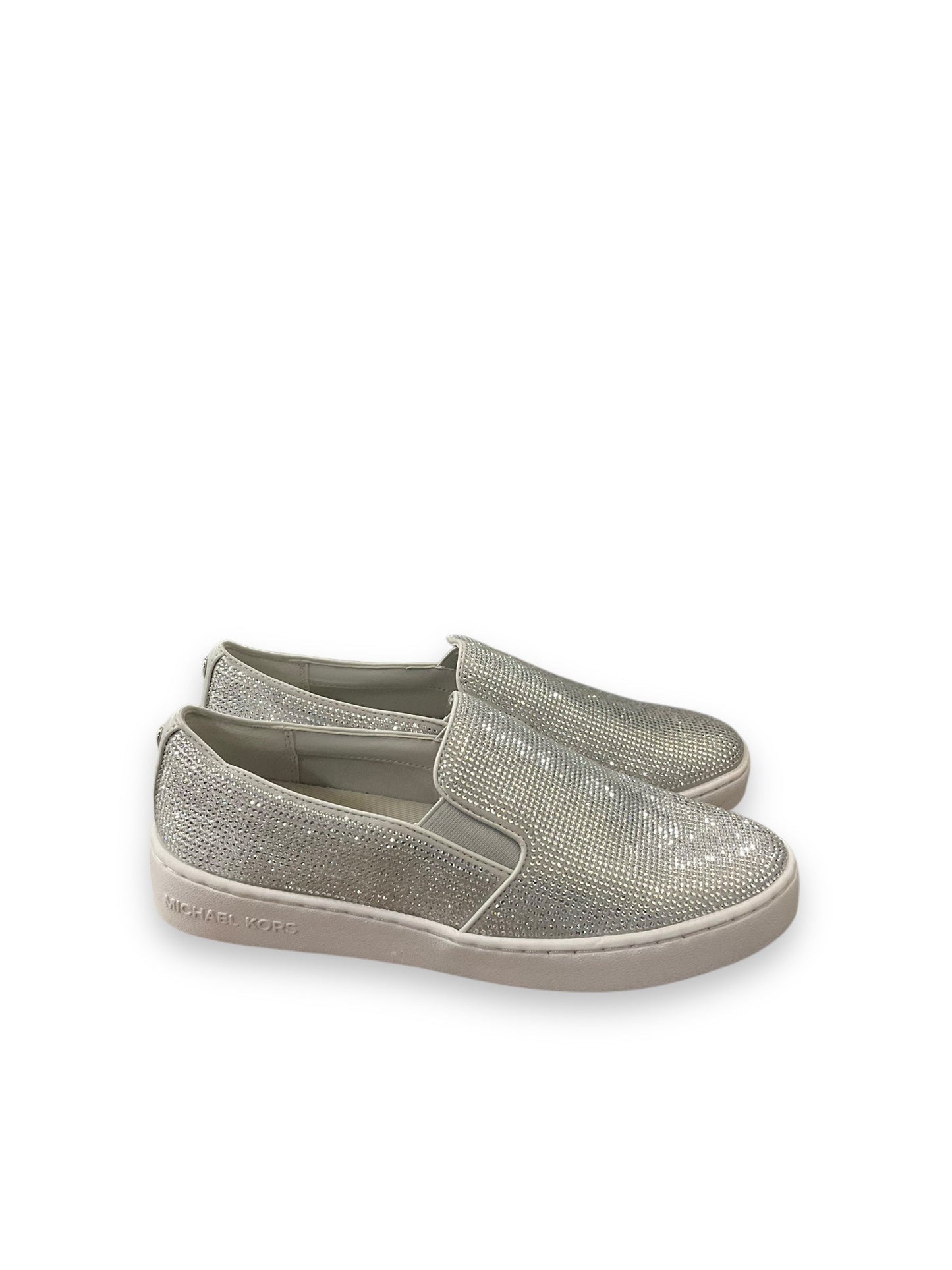 Shoes Flats By Michael By Michael Kors In Silver, Size: 7.5