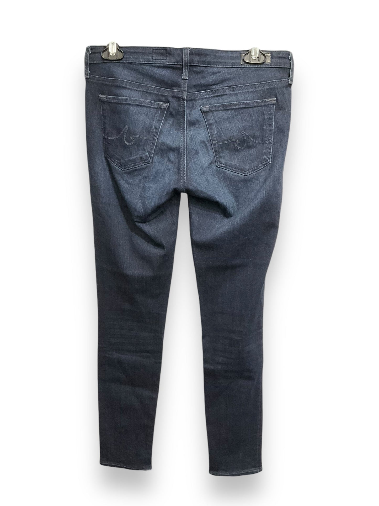 Jeans Skinny By Adriano Goldschmied In Blue Denim, Size: 4