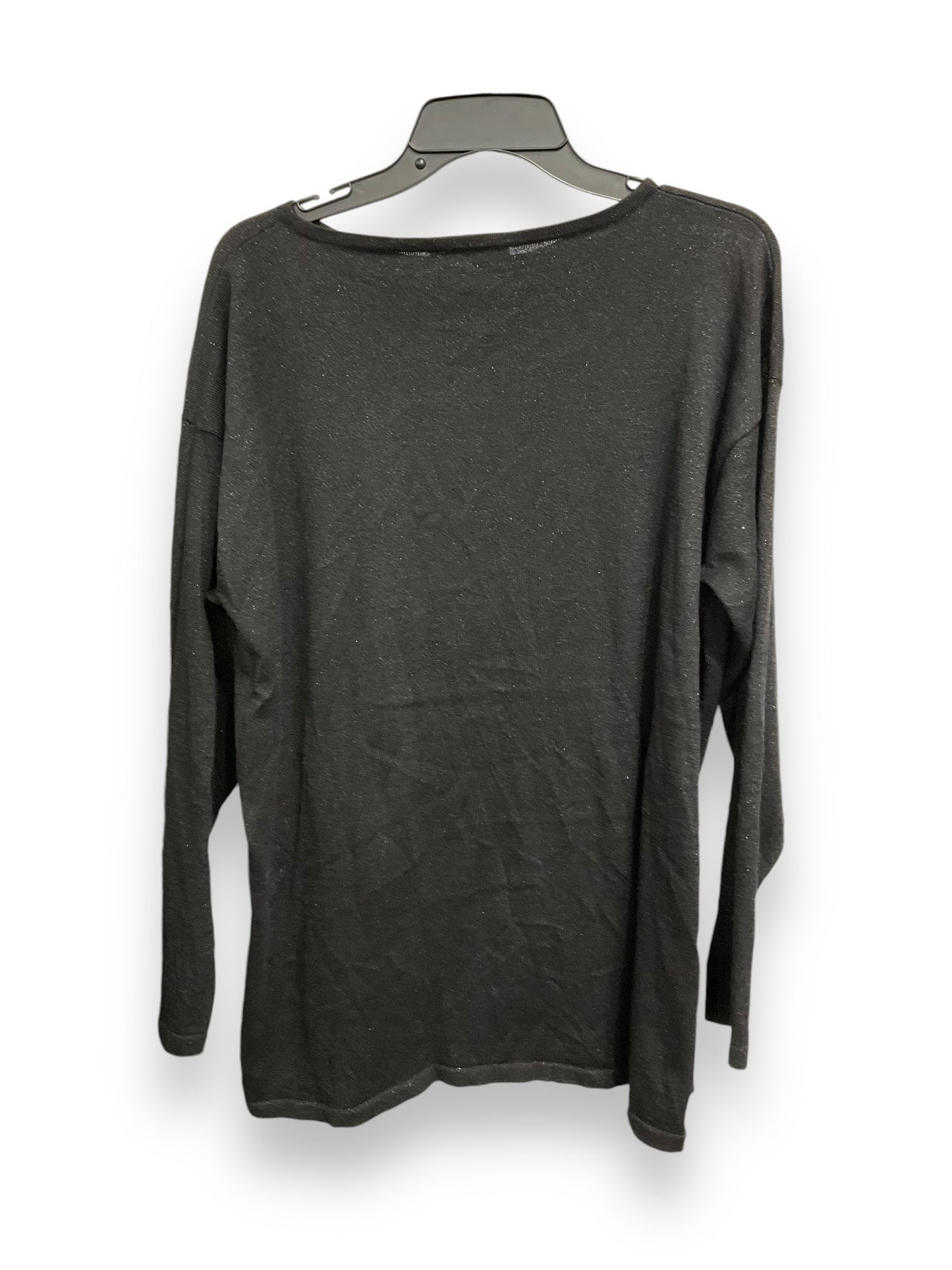 Top Long Sleeve By Style And Company In Black, Size: Xl