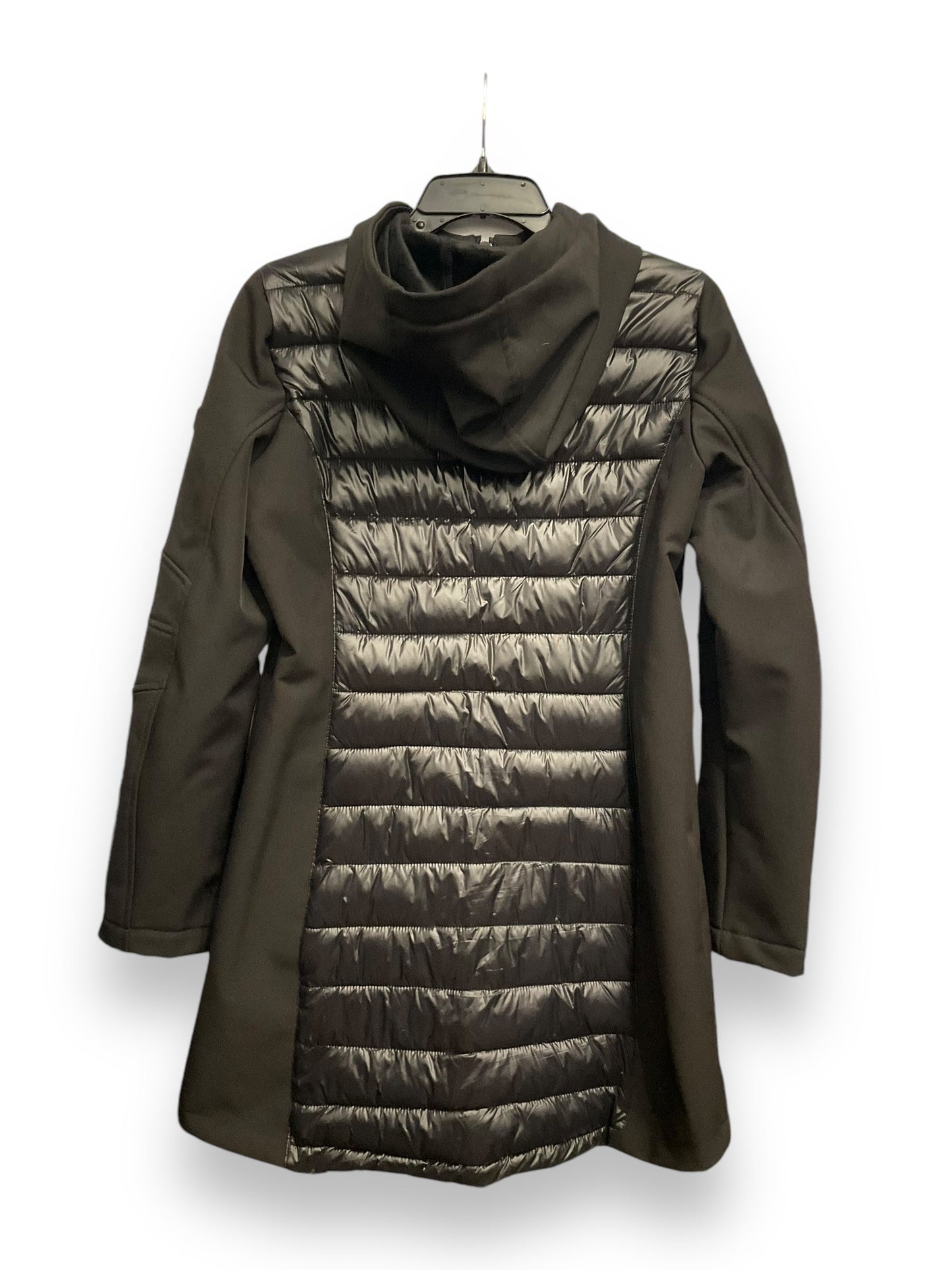 Jacket Puffer & Quilted By Bcbgmaxazria In Black, Size: S