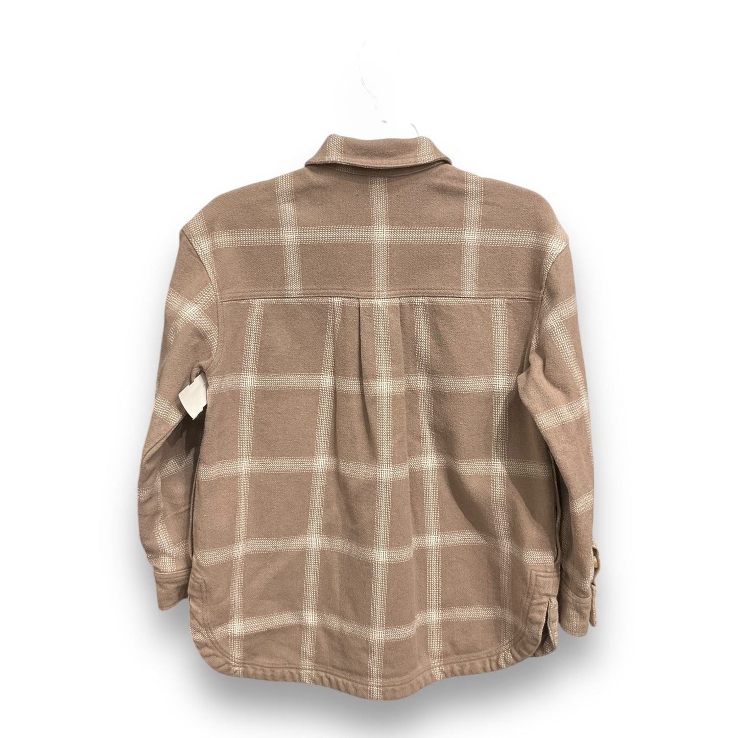 Top Long Sleeve By Madewell In Brown, Size: Xs