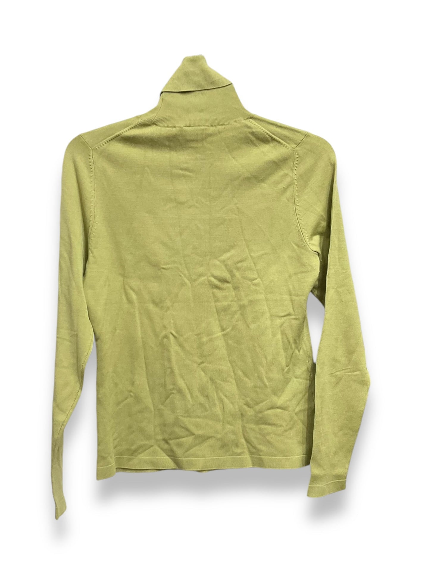 Top Long Sleeve Basic By Ann Taylor In Green, Size: S