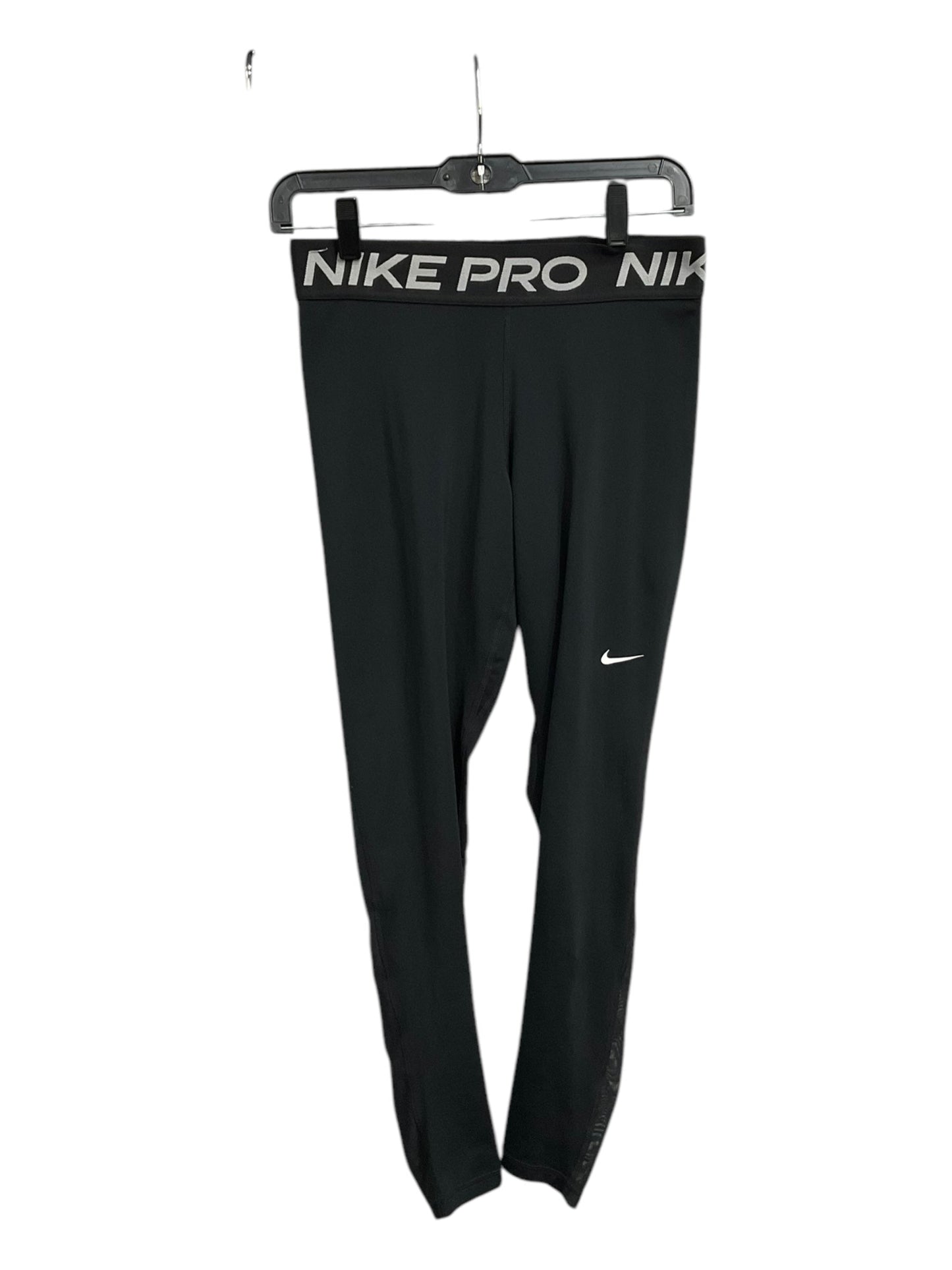 Athletic Leggings By Nike Apparel In Black, Size: M