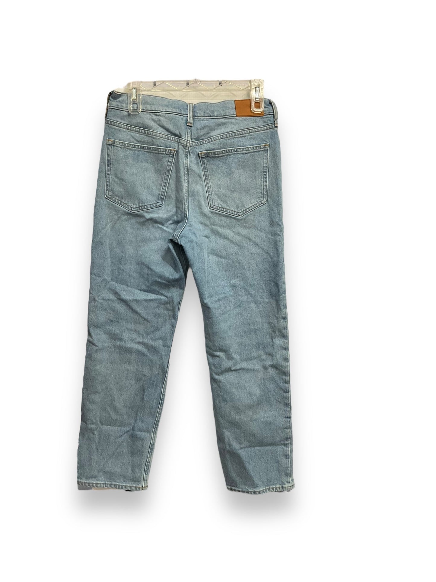 Jeans Straight By J. Crew In Blue Denim, Size: 4