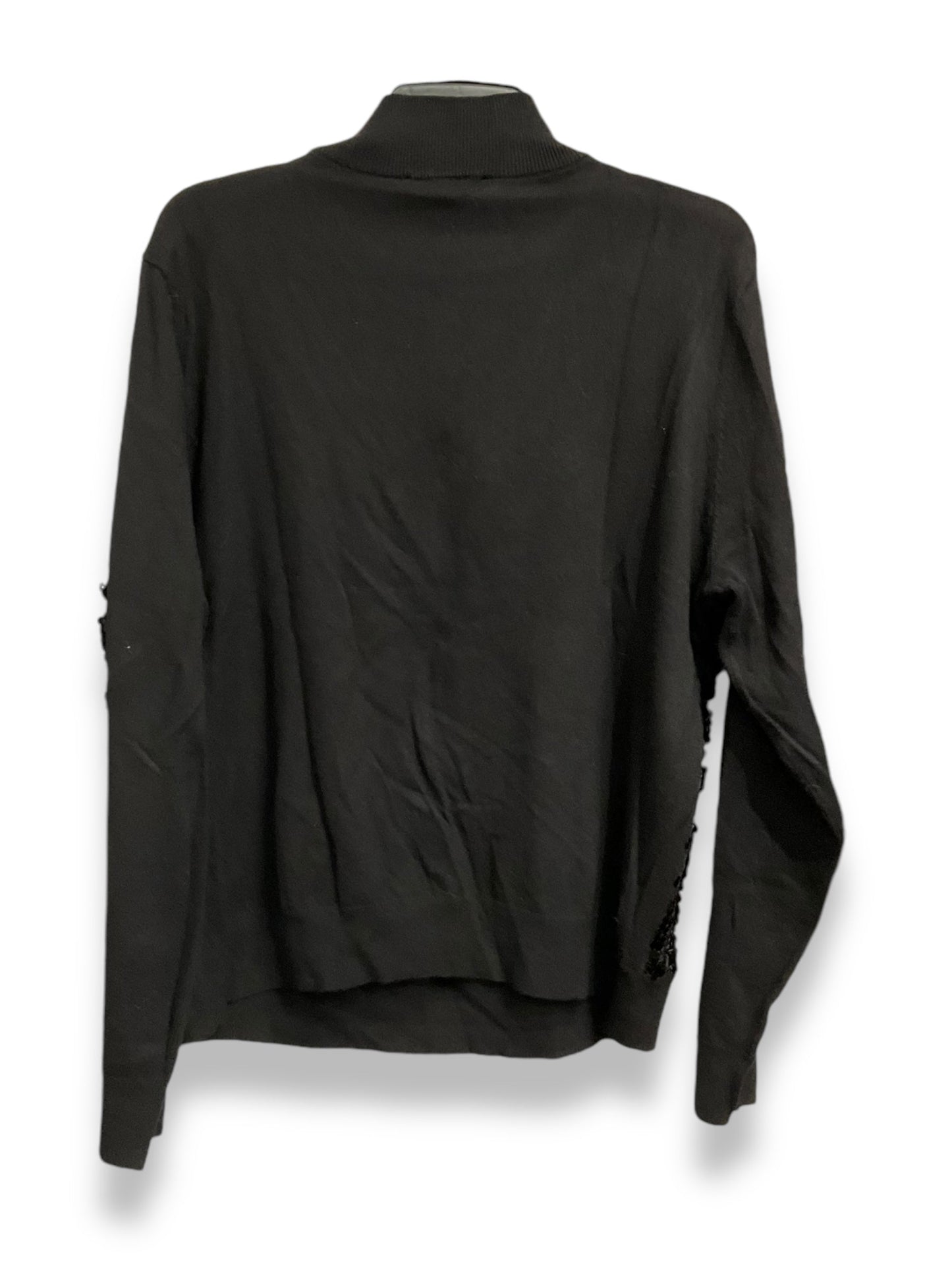 Top Long Sleeve By Ann Taylor In Black, Size: Xl