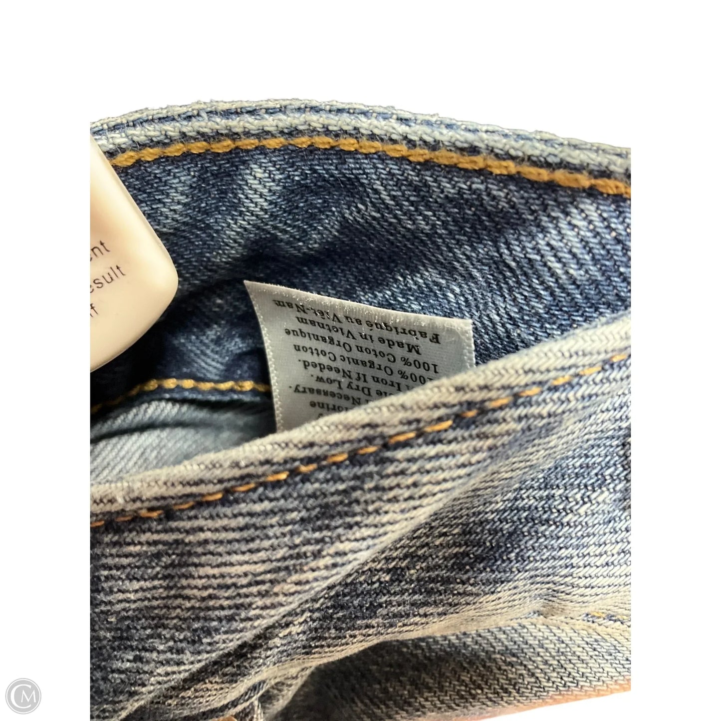 Jeans Straight By Everlane In Blue Denim, Size: 6