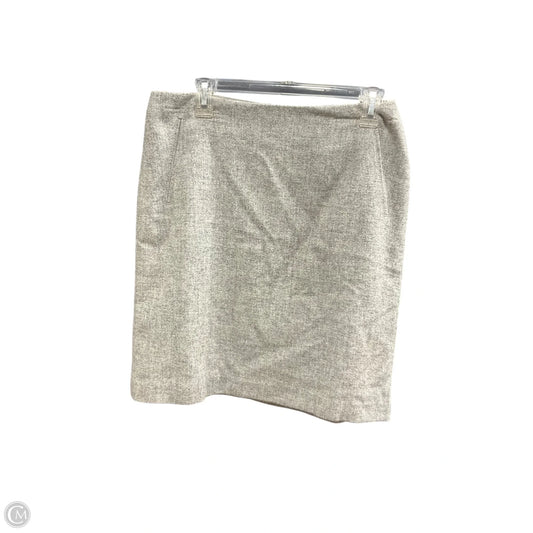 Skirt Mini & Short By Talbots In Grey, Size: S