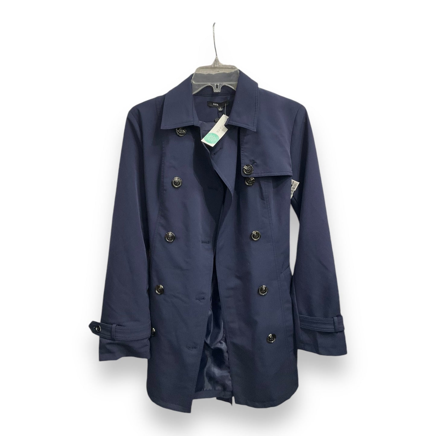 Coat Peacoat By Fate In Navy, Size: S