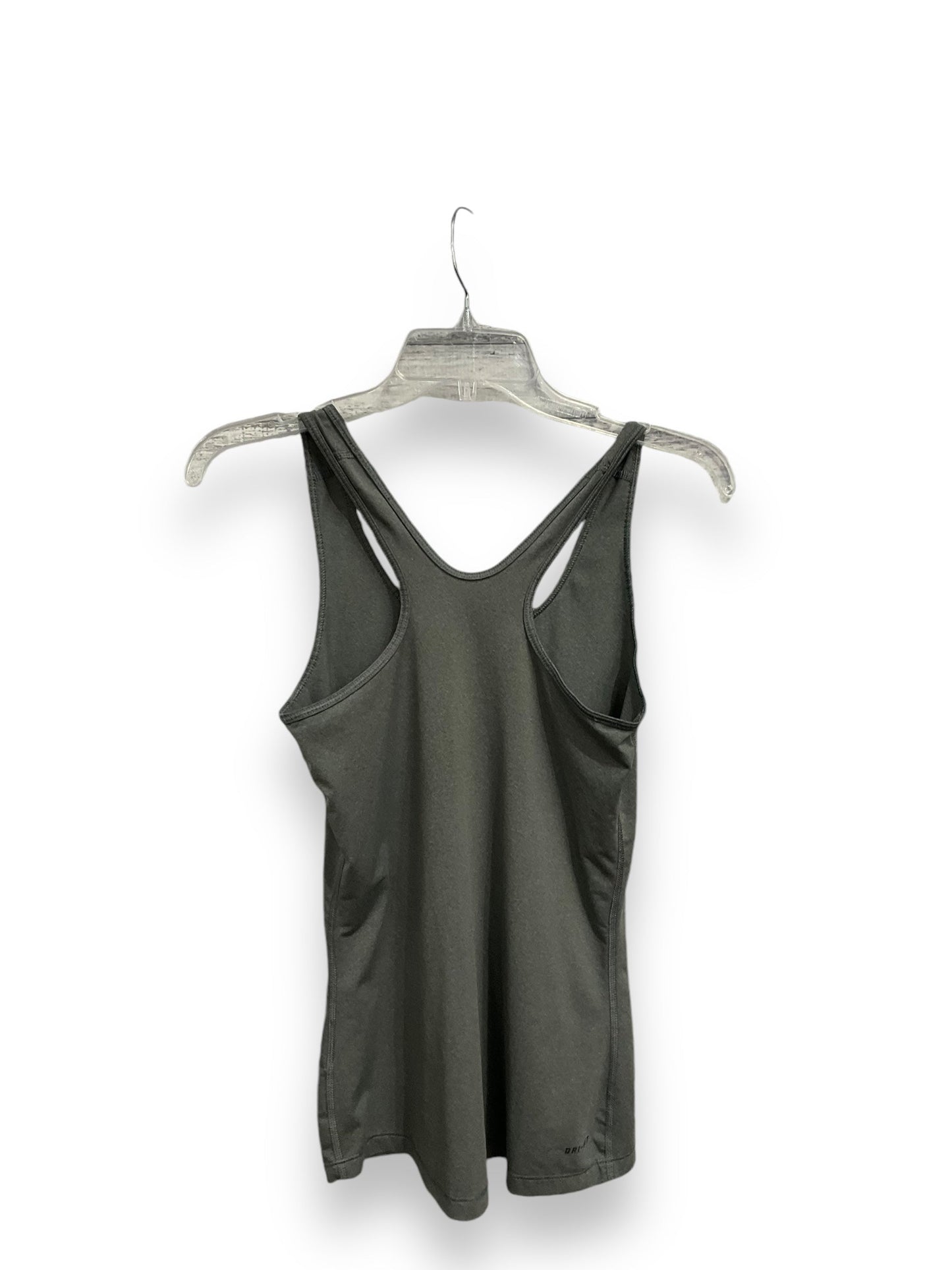 Athletic Tank Top By Nike Apparel In Grey, Size: S