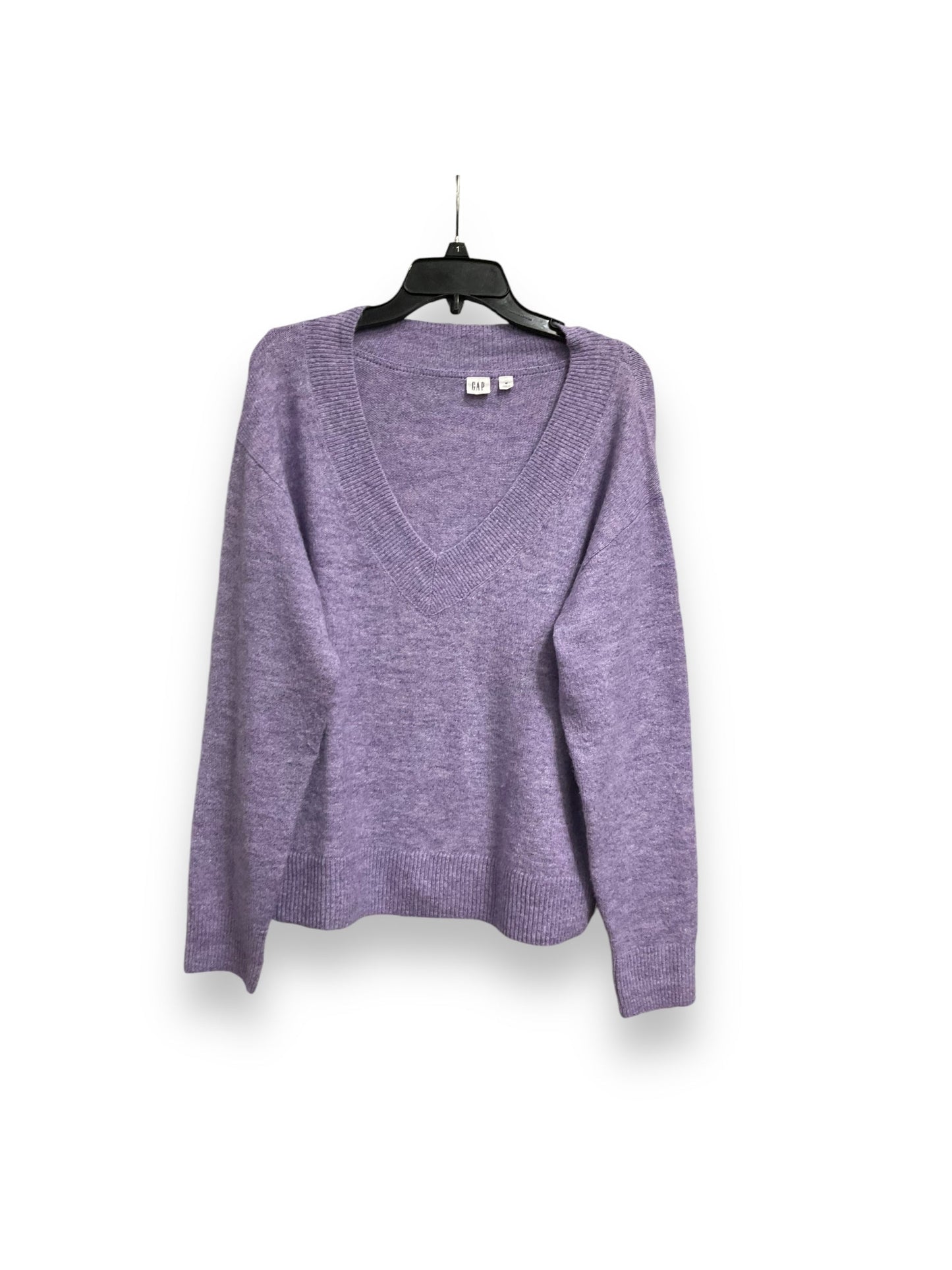 Sweater By Gap In Purple, Size: M