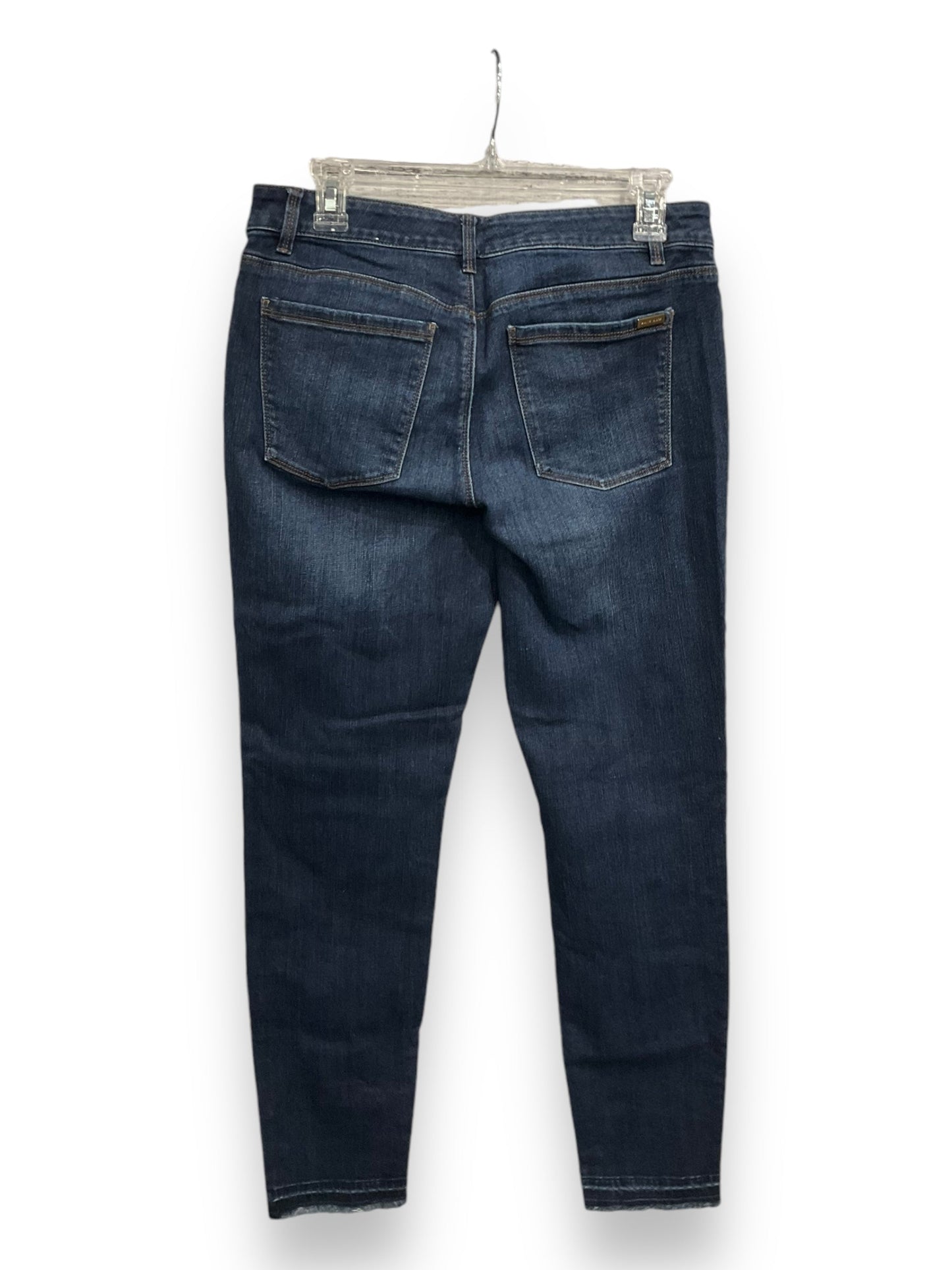 Jeans Skinny By White House Black Market In Blue Denim, Size: 8