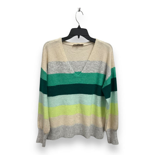 Sweater By Loft In Striped Pattern, Size: L