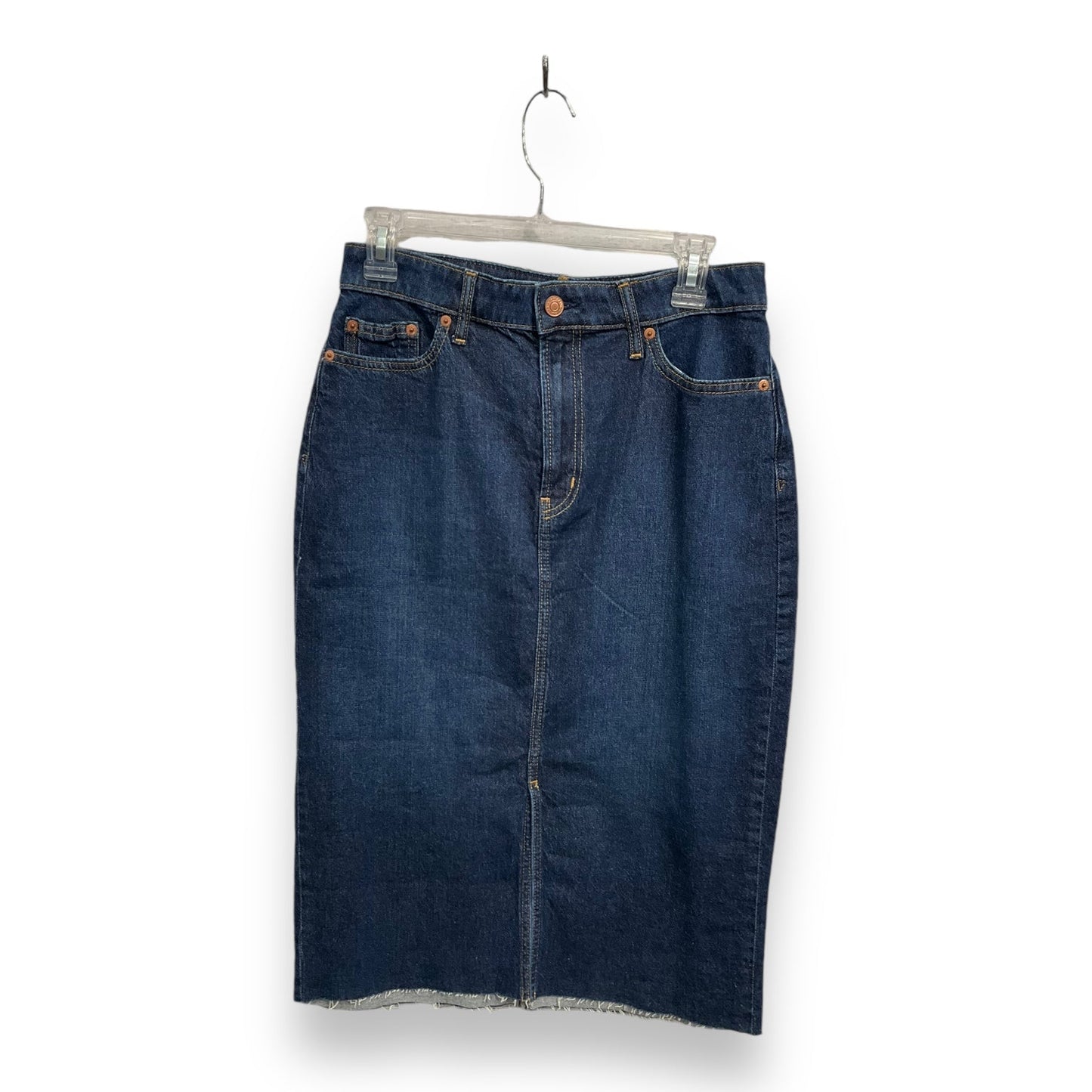 Skirt Mini & Short By Gap In Blue Denim, Size: 8