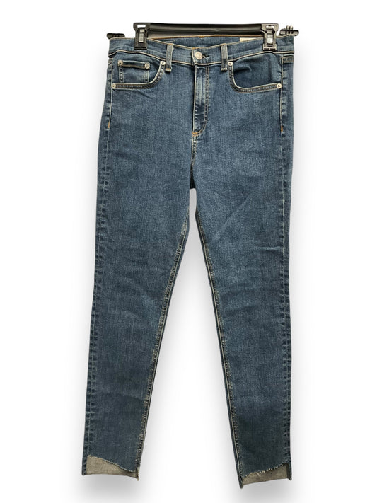 Jeans Skinny By Rag & Bones Jeans In Blue Denim, Size: 10