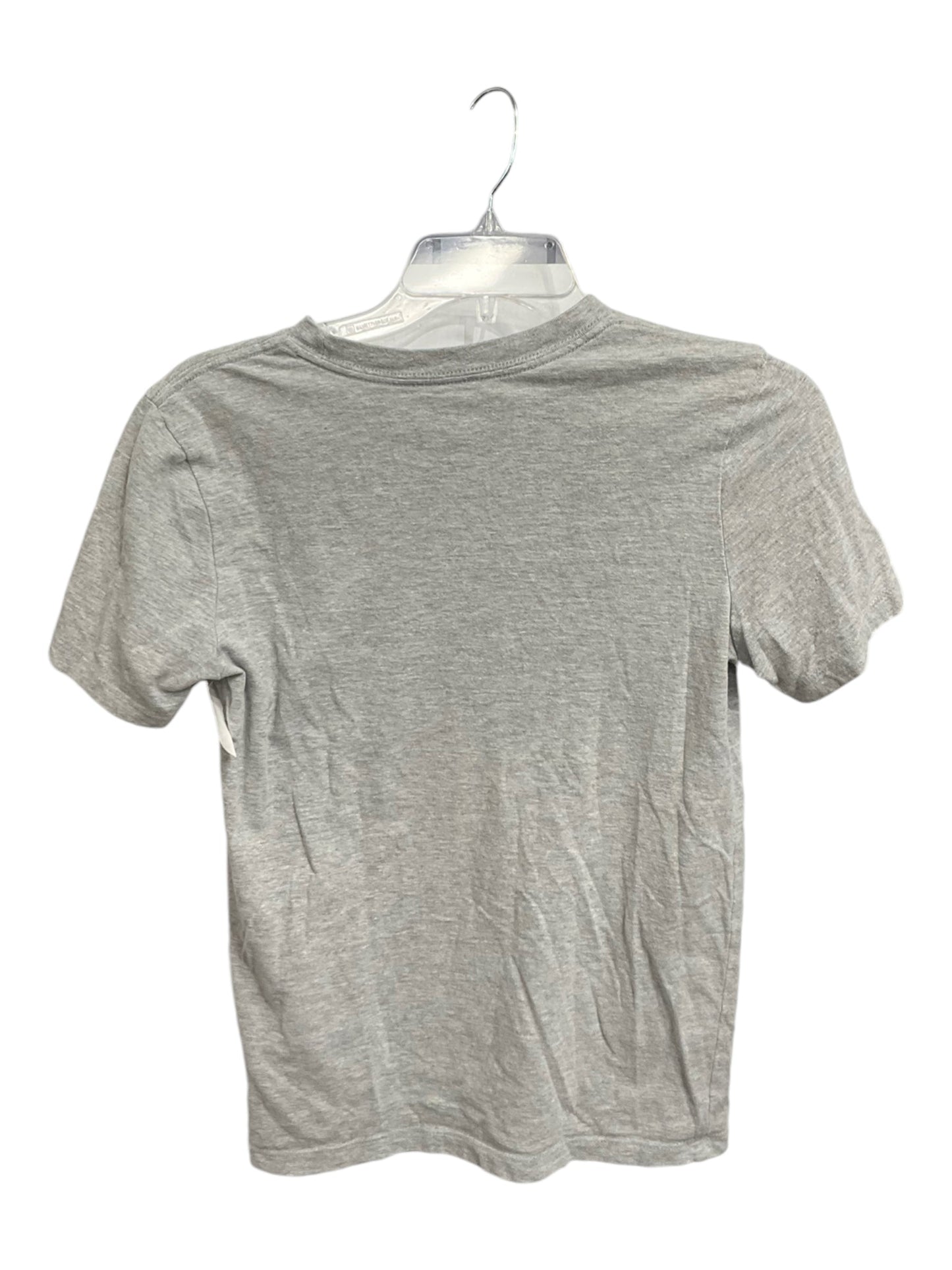 Athletic Top Short Sleeve By The North Face In Grey, Size: Xs