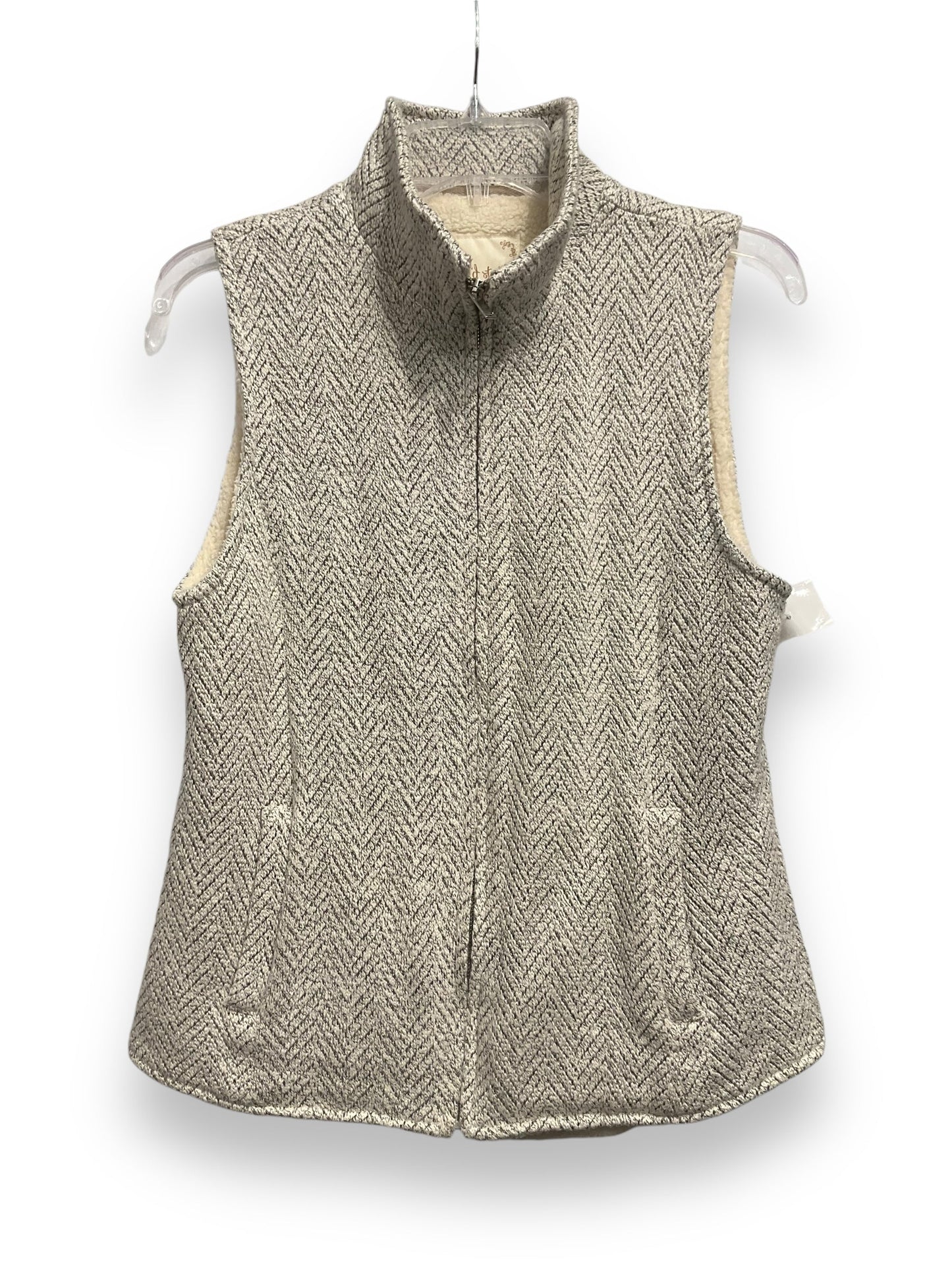 Vest Faux Fur & Sherpa By Altard State In Grey, Size: Xs