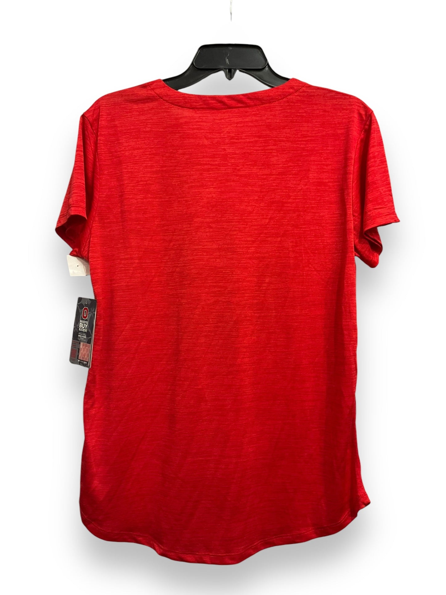 Athletic Top Short Sleeve By Colosseum In Red, Size: M