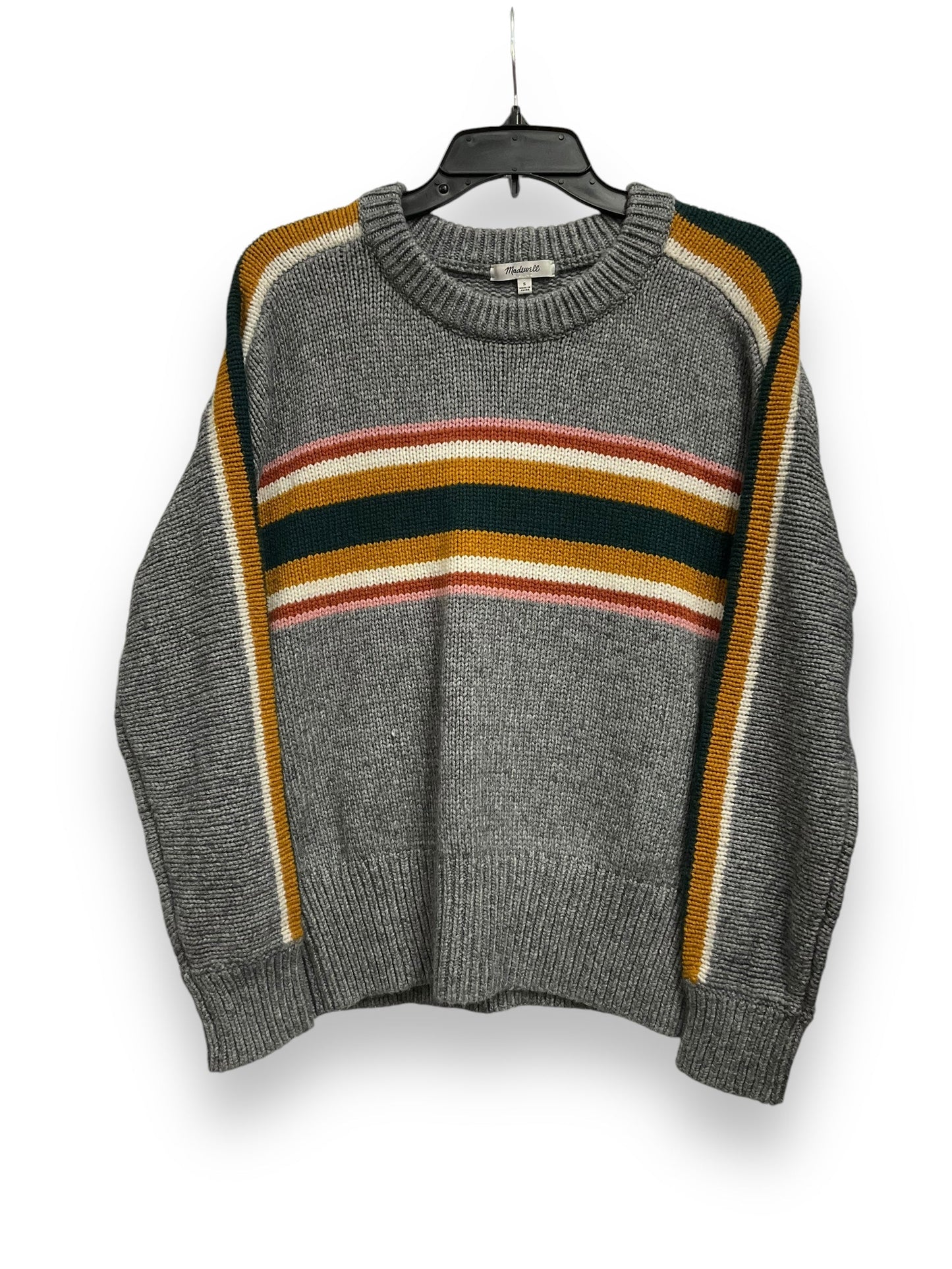 Sweater By Madewell In Striped Pattern, Size: S